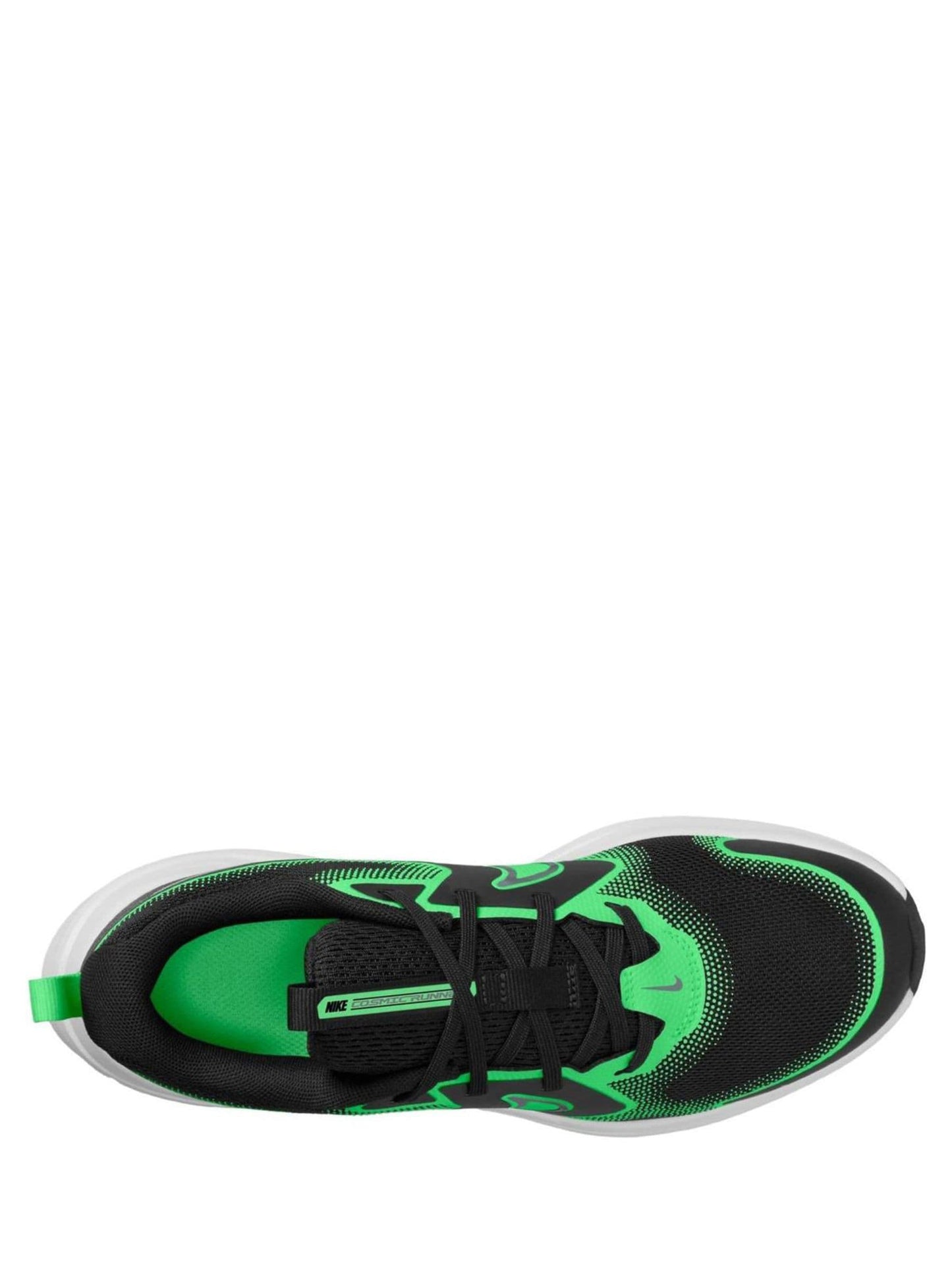 Nike Black/Illusion Green Youth Cosmic Running Trainers image 3