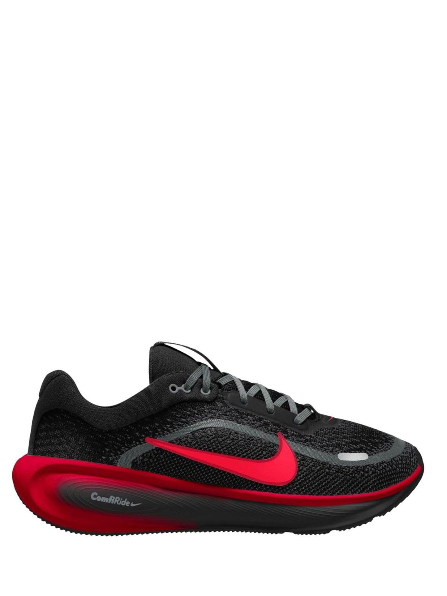 Nike Black/Grey Red Youth Stellar Ride Trainers image 1