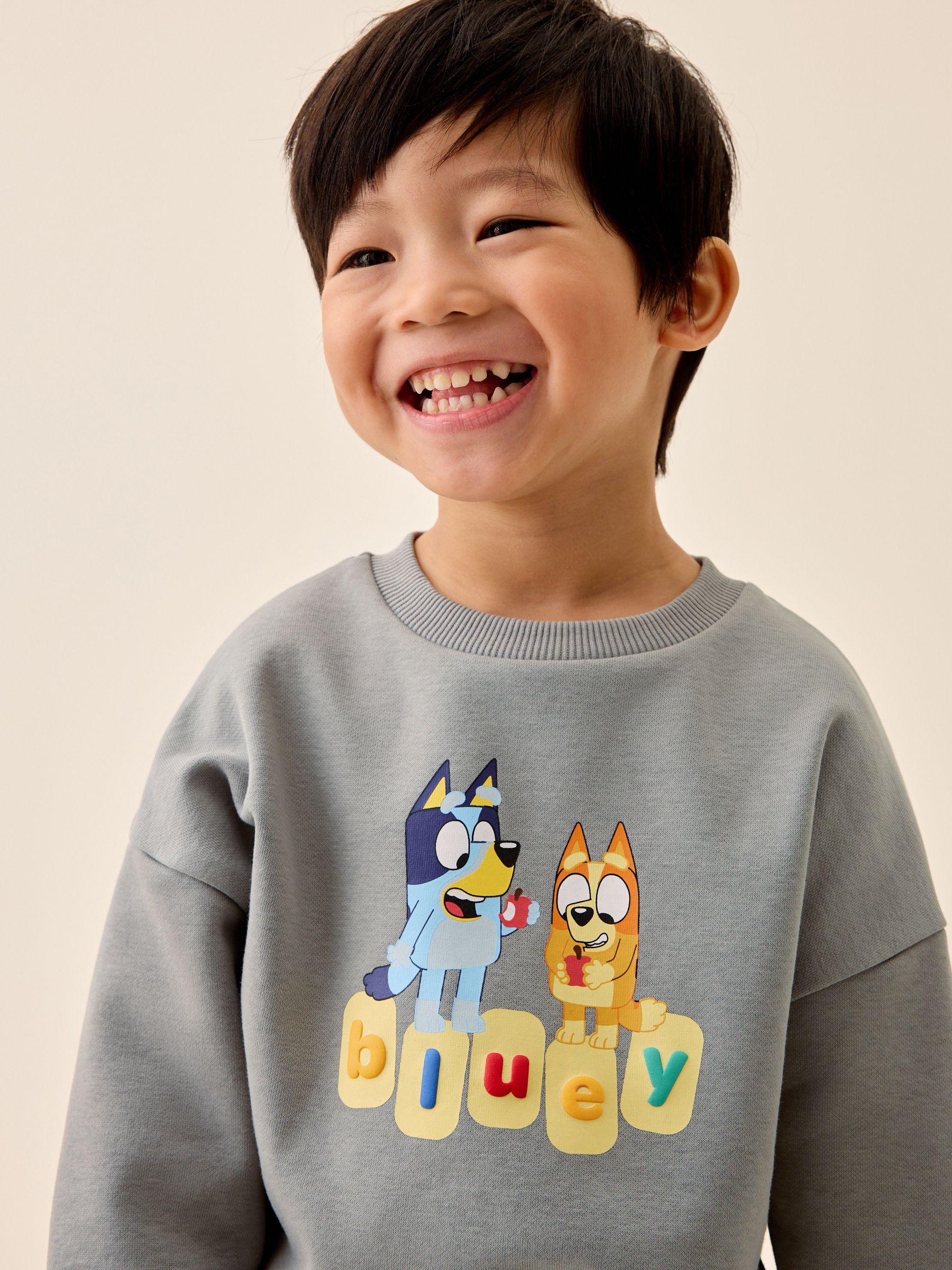 Dsiney Kidz - Grey Bluey Crew Sweatshirt (12mths-8yrs) image 4
