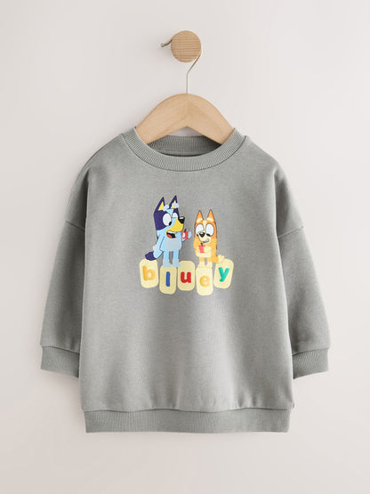 Dsiney Kidz - Grey Bluey Crew Sweatshirt (12mths-8yrs) image 5