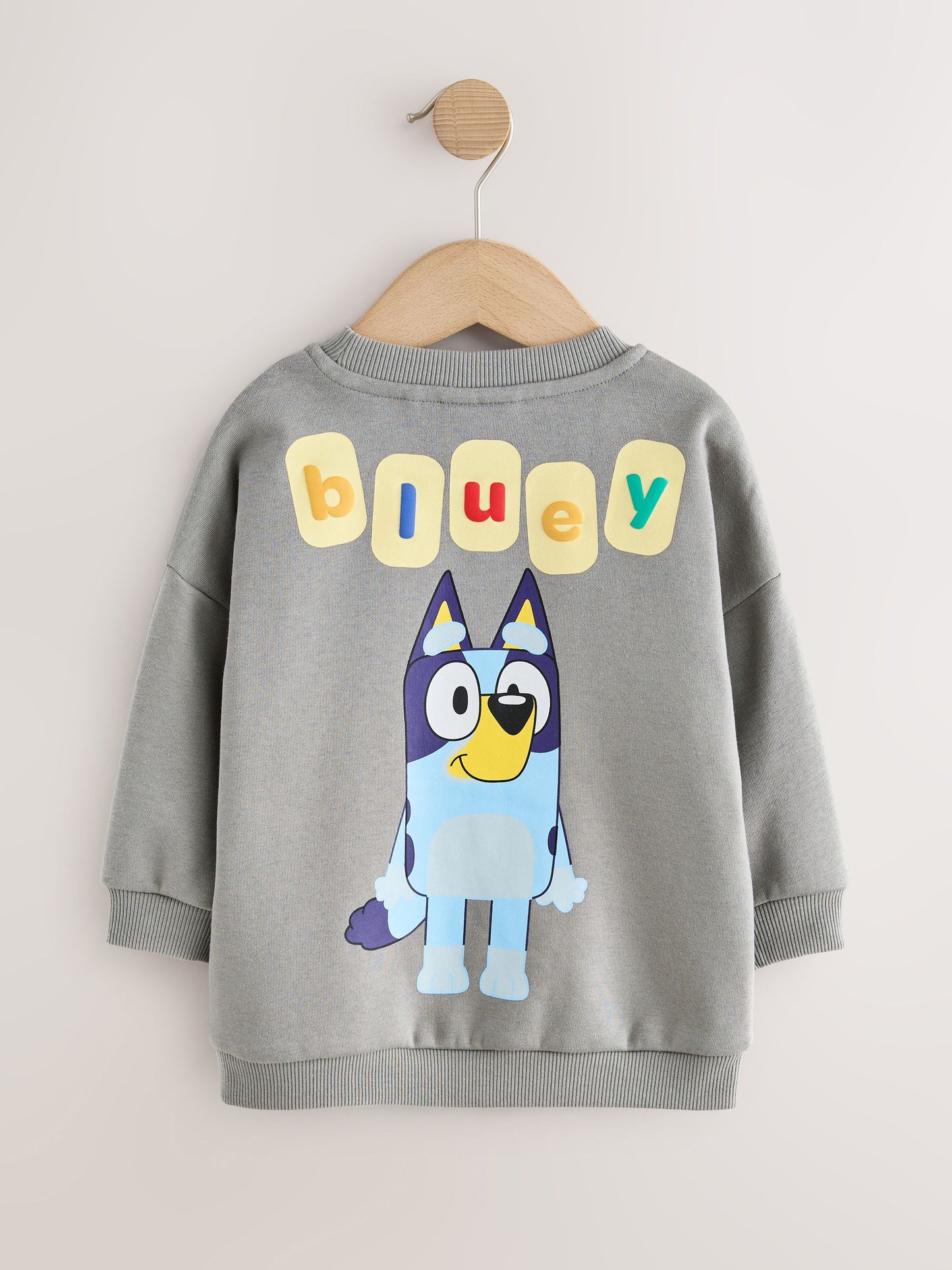 Dsiney Kidz - Grey Bluey Crew Sweatshirt (12mths-8yrs) image 6