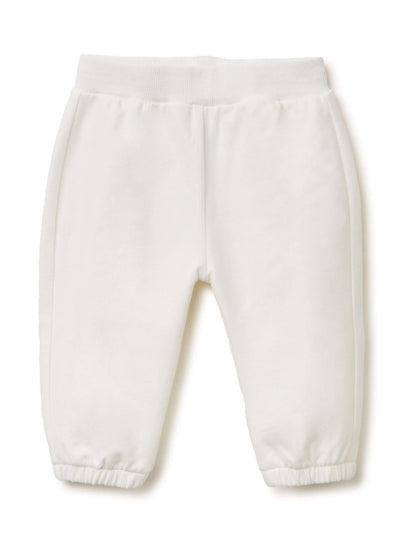 Benetton White Appliqué Animal Joggers image 2