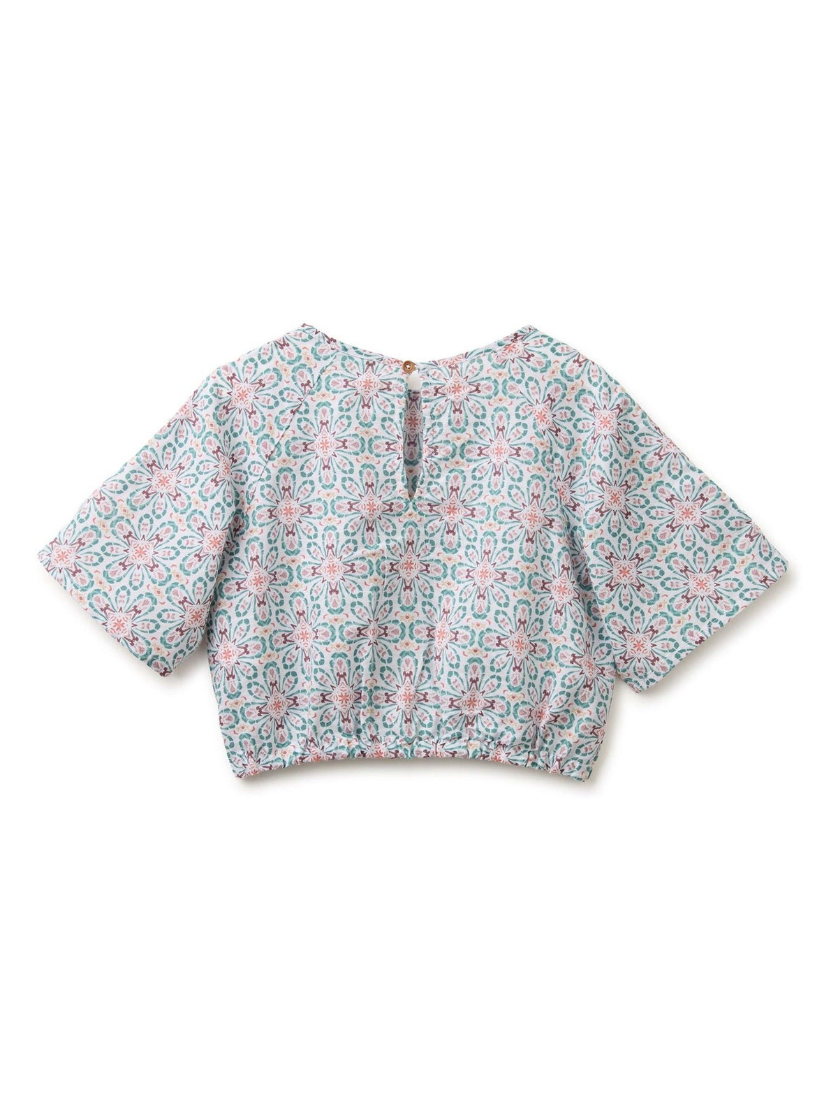 Dsiney Kidz - Benetton White All Over Print Blouse image 2