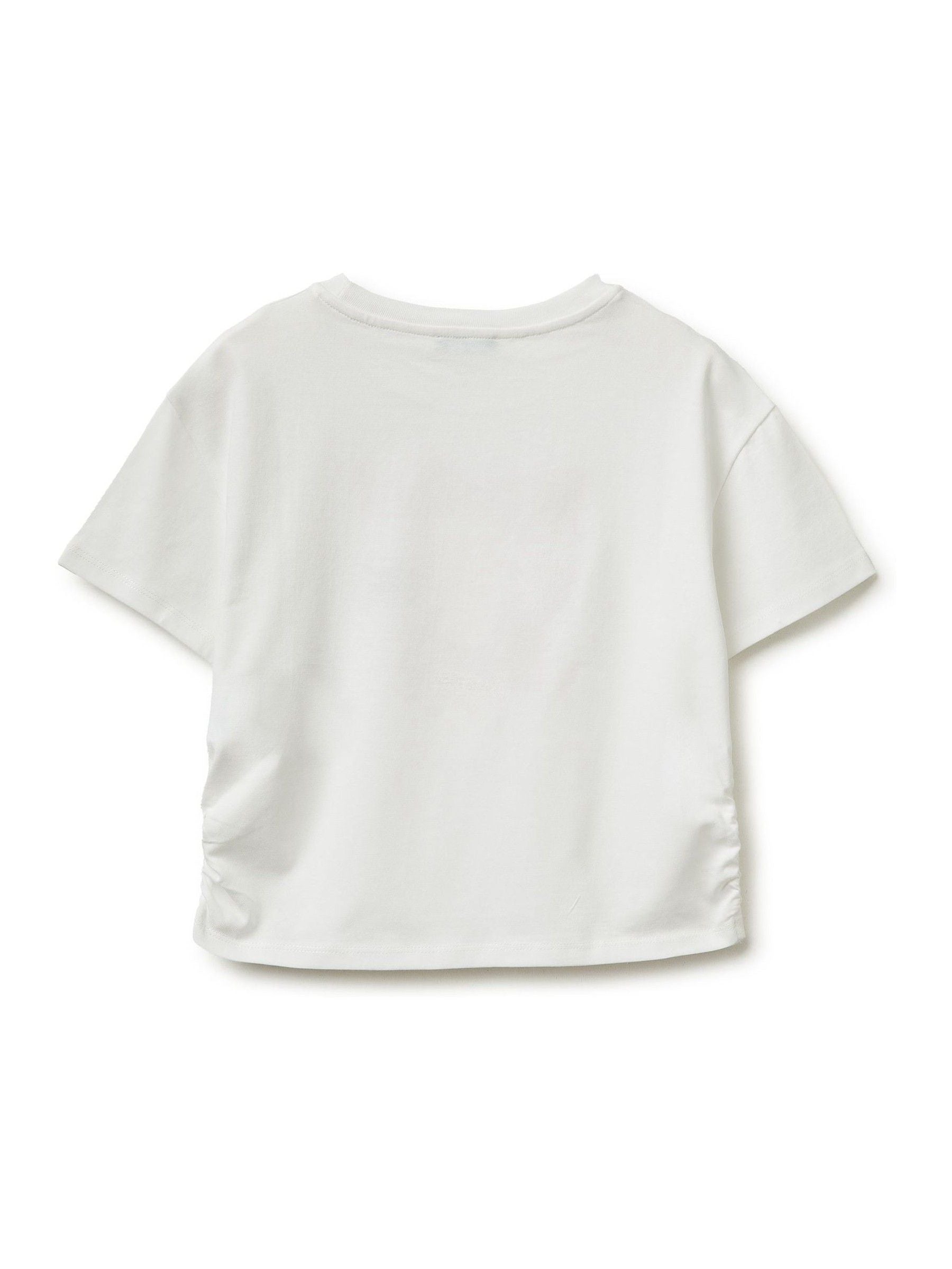 Dsiney Kidz - Benetton Cream Strawberry Print T-Shirt image 2