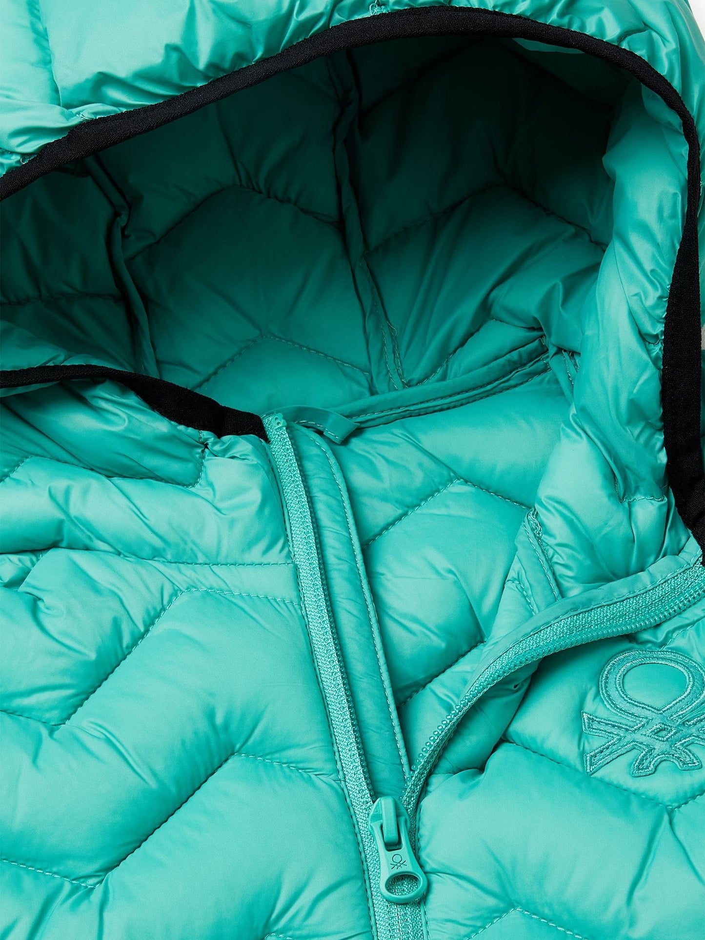Dsiney Kidz - Benetton Teal Light Puffer Gilet image 3