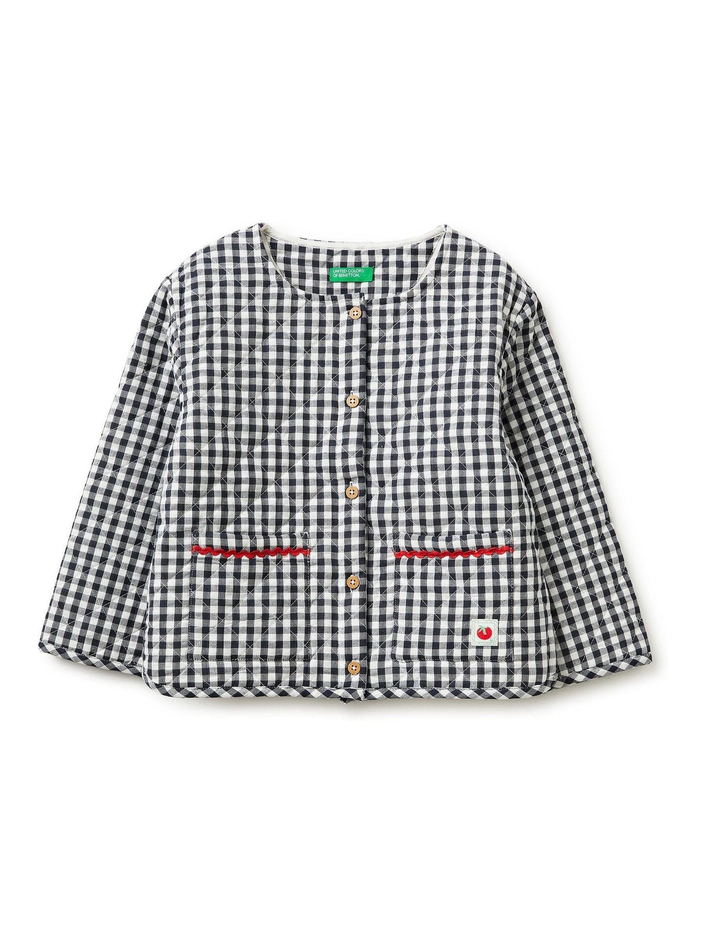 Dsiney Kidz - Benetton Black Gingham Jacket image 1