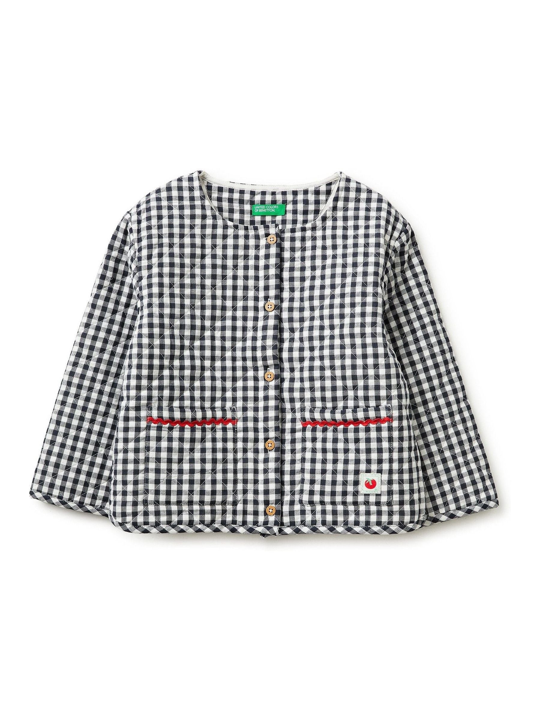Dsiney Kidz - Benetton Black Gingham Jacket image 1