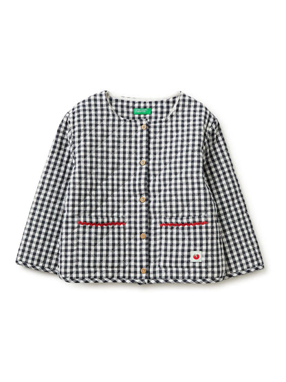 Dsiney Kidz - Benetton Black Gingham Jacket image 1