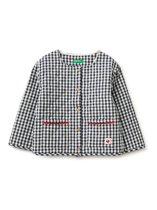 Dsiney Kidz - Benetton Black Gingham Jacket image 1