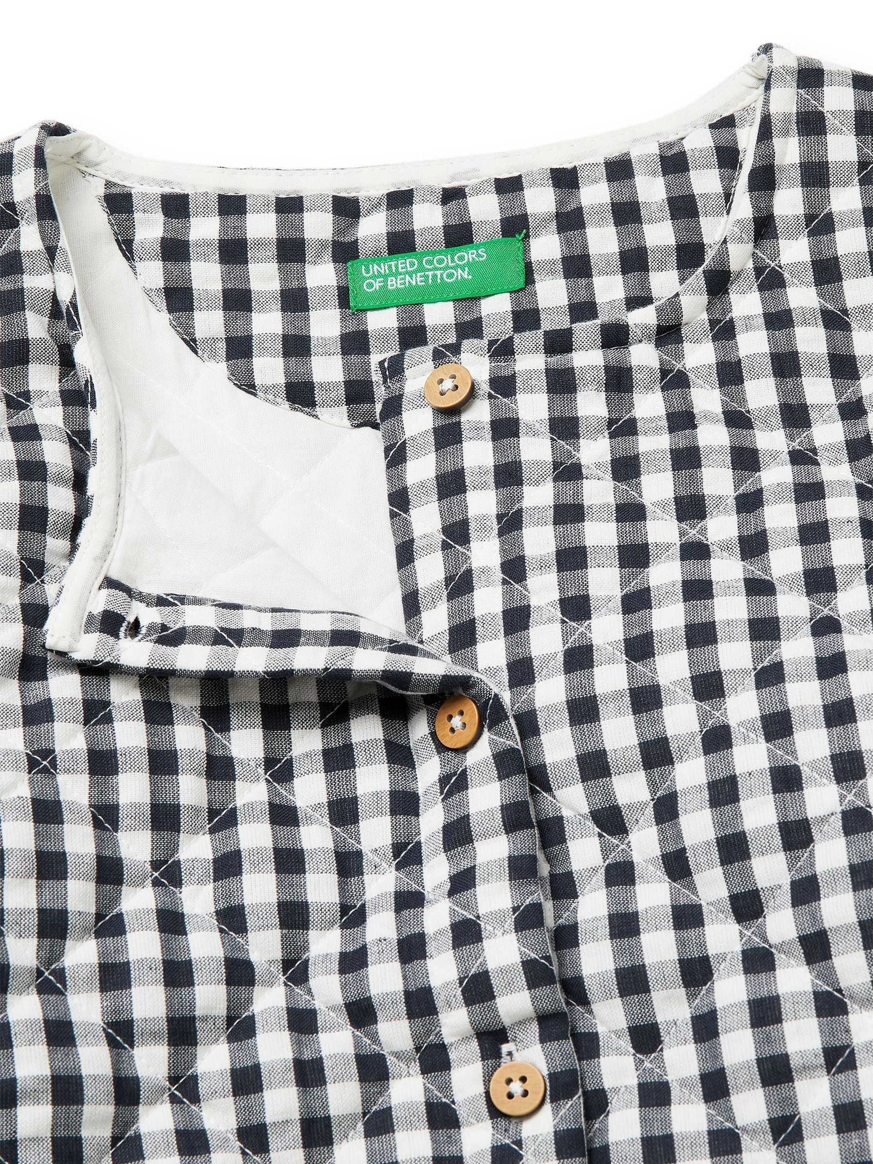 Dsiney Kidz - Benetton Black Gingham Jacket image 3
