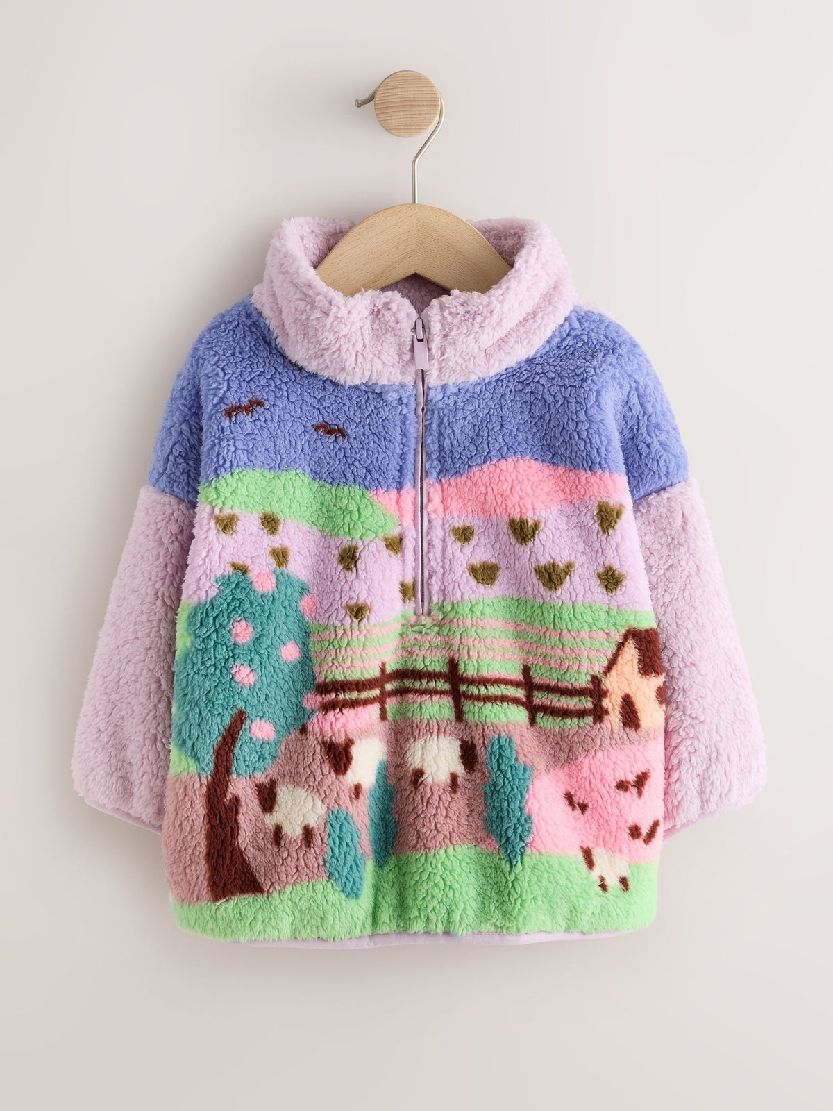 Dsiney Kidz - Blue Farm Half Zip Fleece (3mths-7yrs) image 4