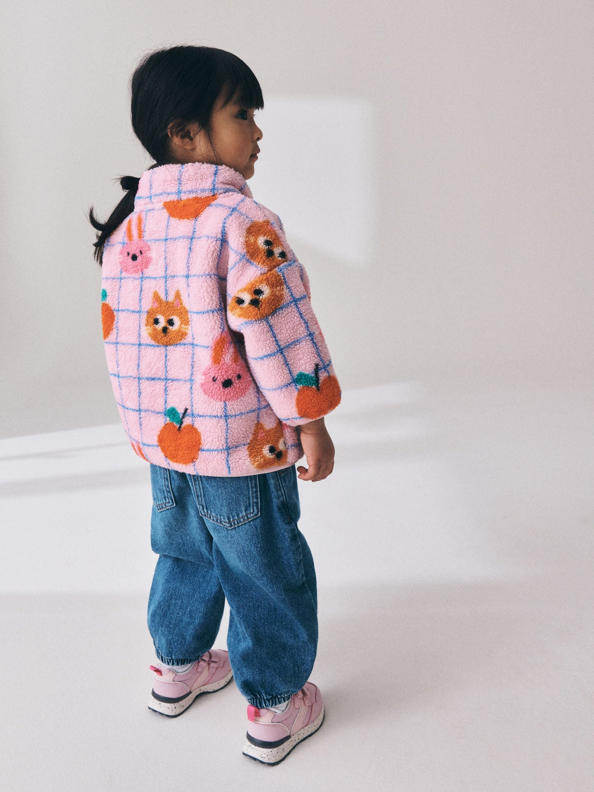 Lilac Purple Pets Half Zip Fleece (3mths-7yrs) - image 3