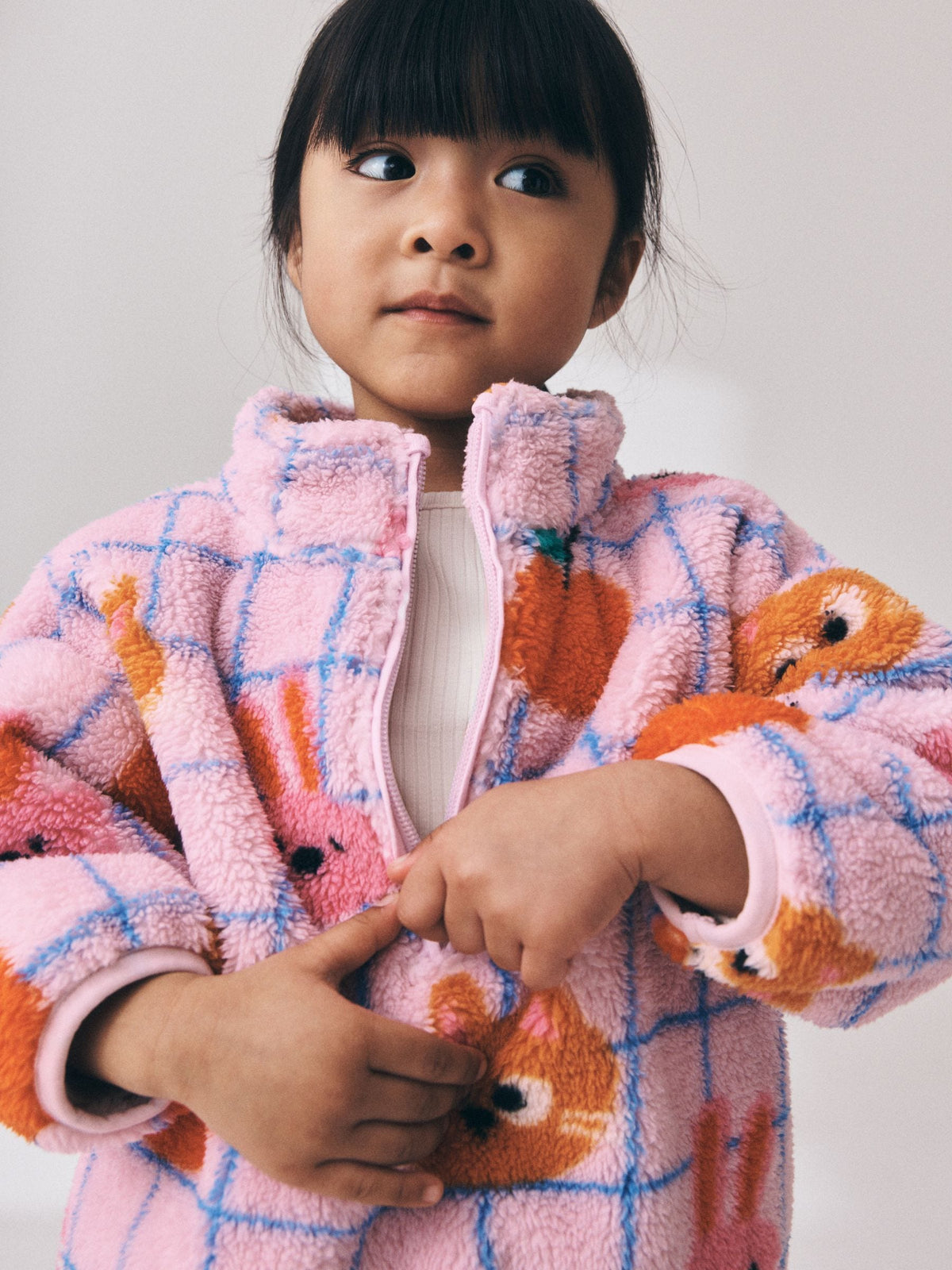 Lilac Purple Pets Half Zip Fleece (3mths-7yrs) - image 4