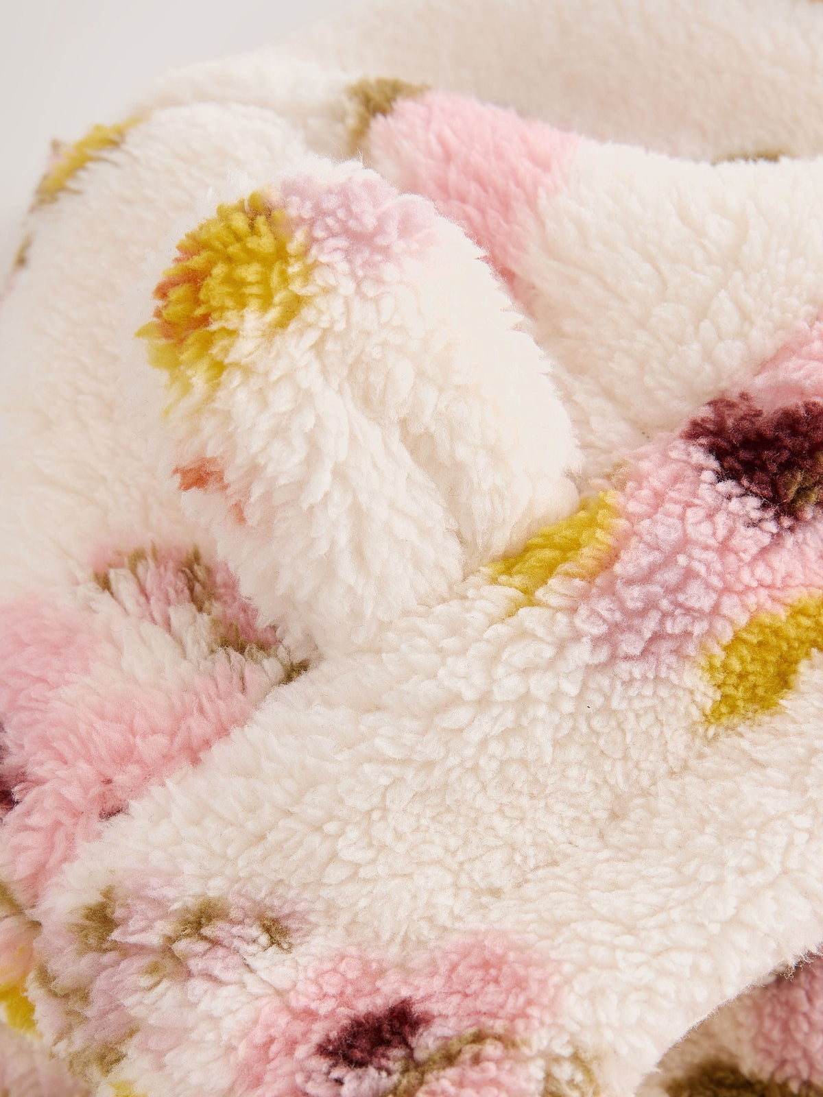 Dsiney Kidz - Cream Floral Zip Through Fleece (3mths-7yrs) image 8