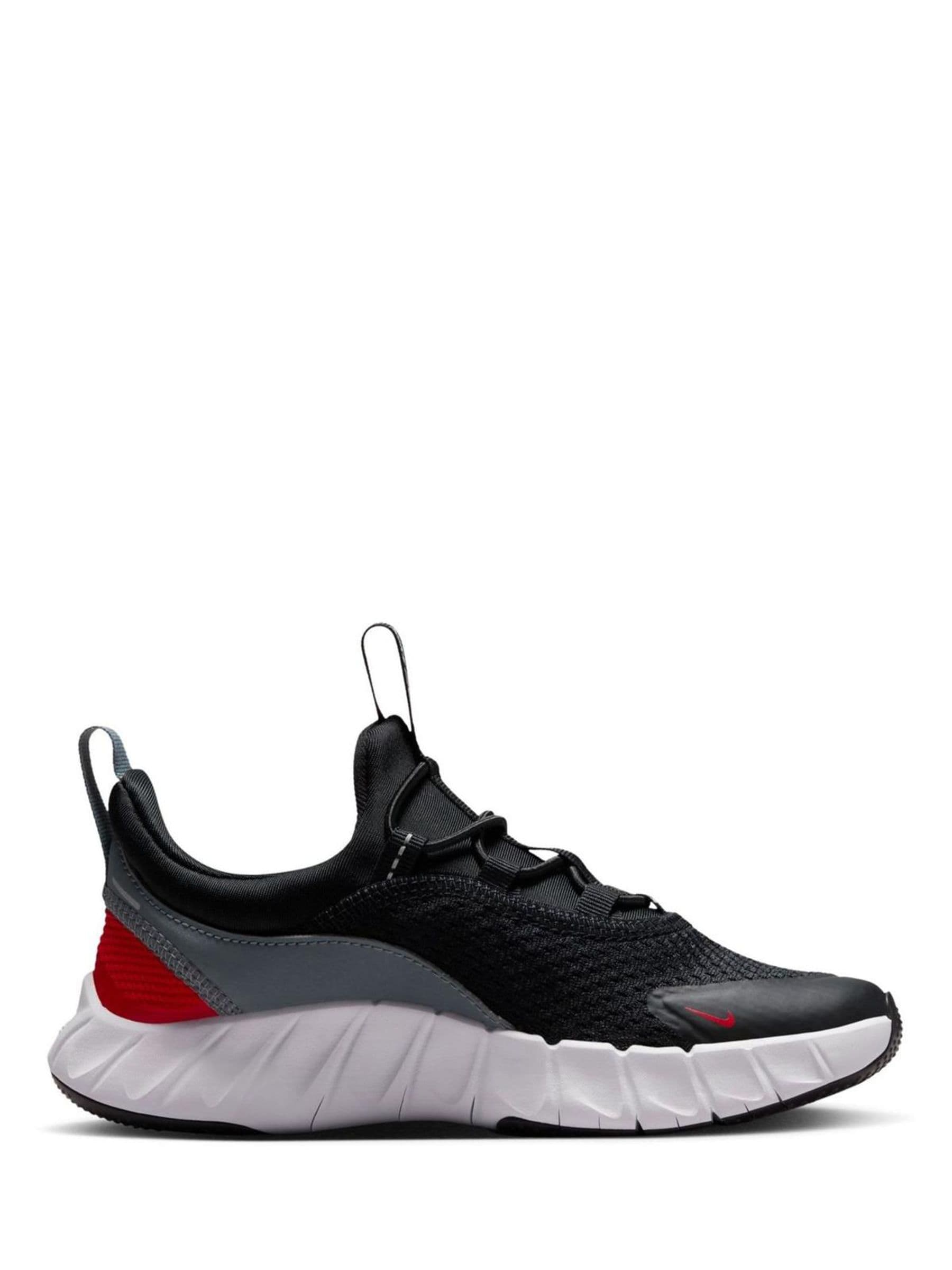 Nike Black Grey Red Junior Free Ride Trainers image 3