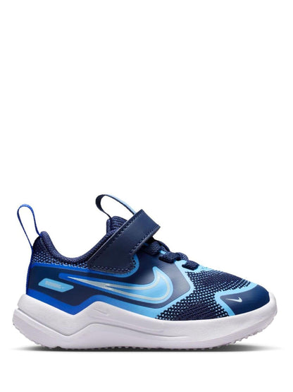 Nike Navy Racer Blue Infant Cosmic Running Trainers image 1