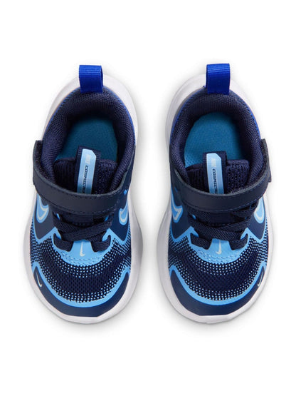 Nike Navy Racer Blue Infant Cosmic Running Trainers image 6