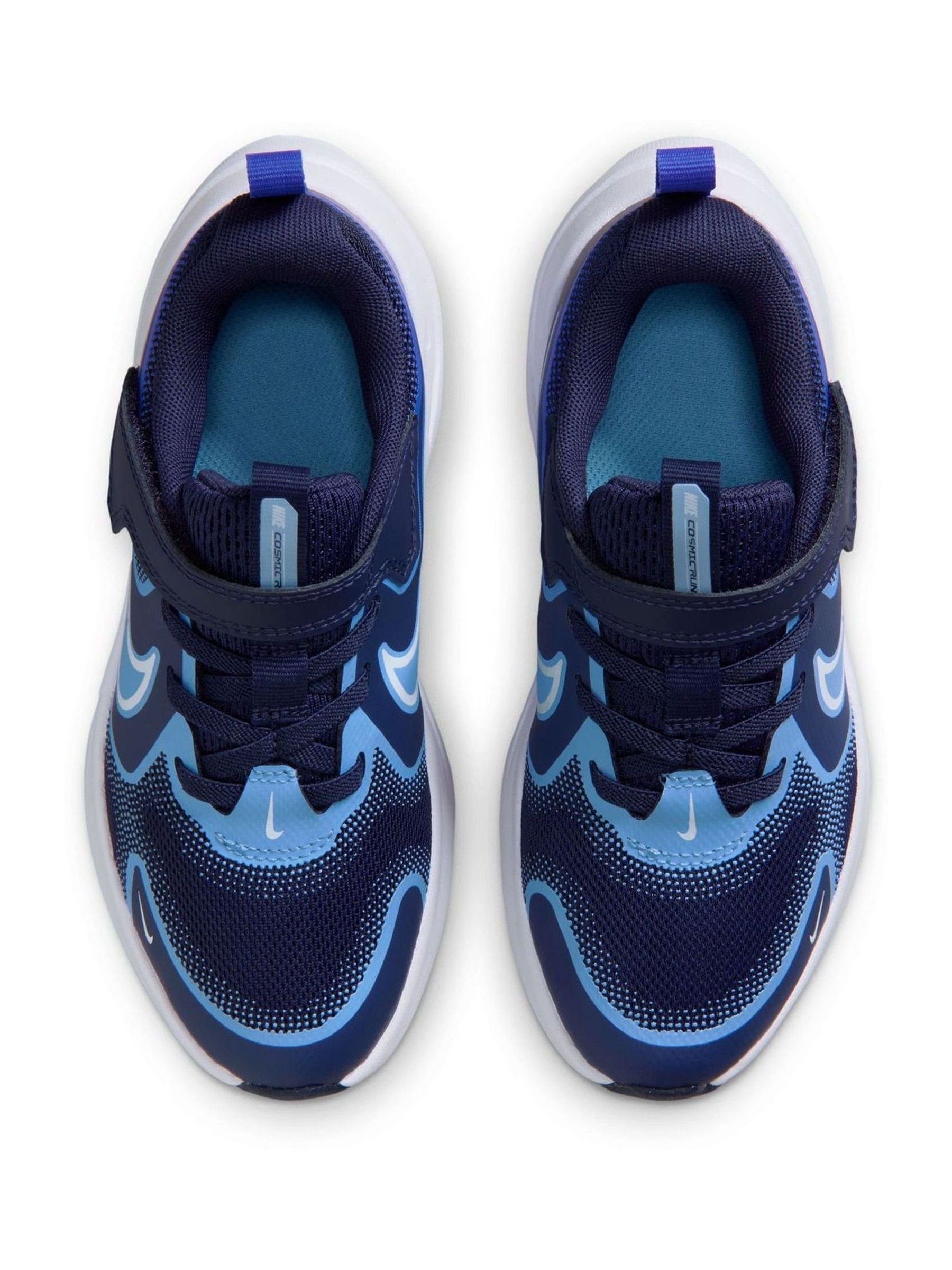 Nike Navy Racer Blue Junior Cosmic Runner Trainers image 5