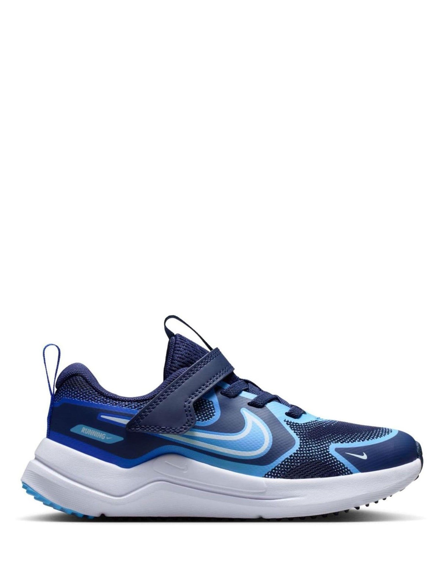 Nike Navy Racer Blue Junior Cosmic Runner Trainers image 1