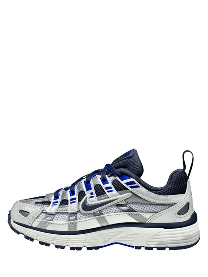Nike Wolf Grey/Blue Junior P6000 Trainers image 2