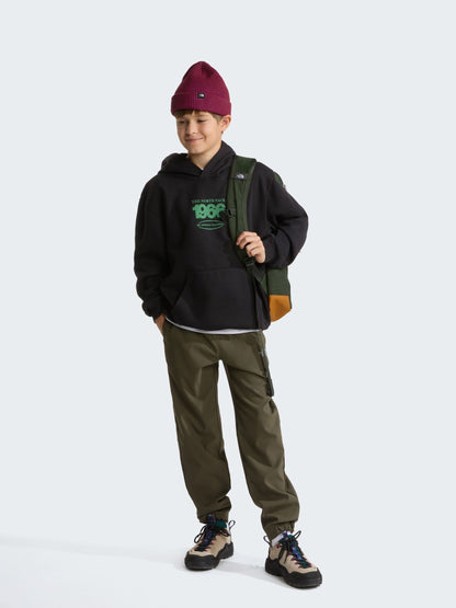 Dsiney Kidz - The North Face Black Teen Track Relaxed Graphic Hoodie image 3