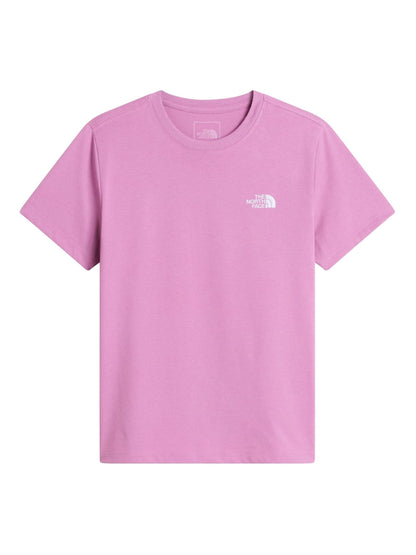 Dsiney Kidz - The North Face Pink Teen Evolution Simple Dome T-Shirt image 1