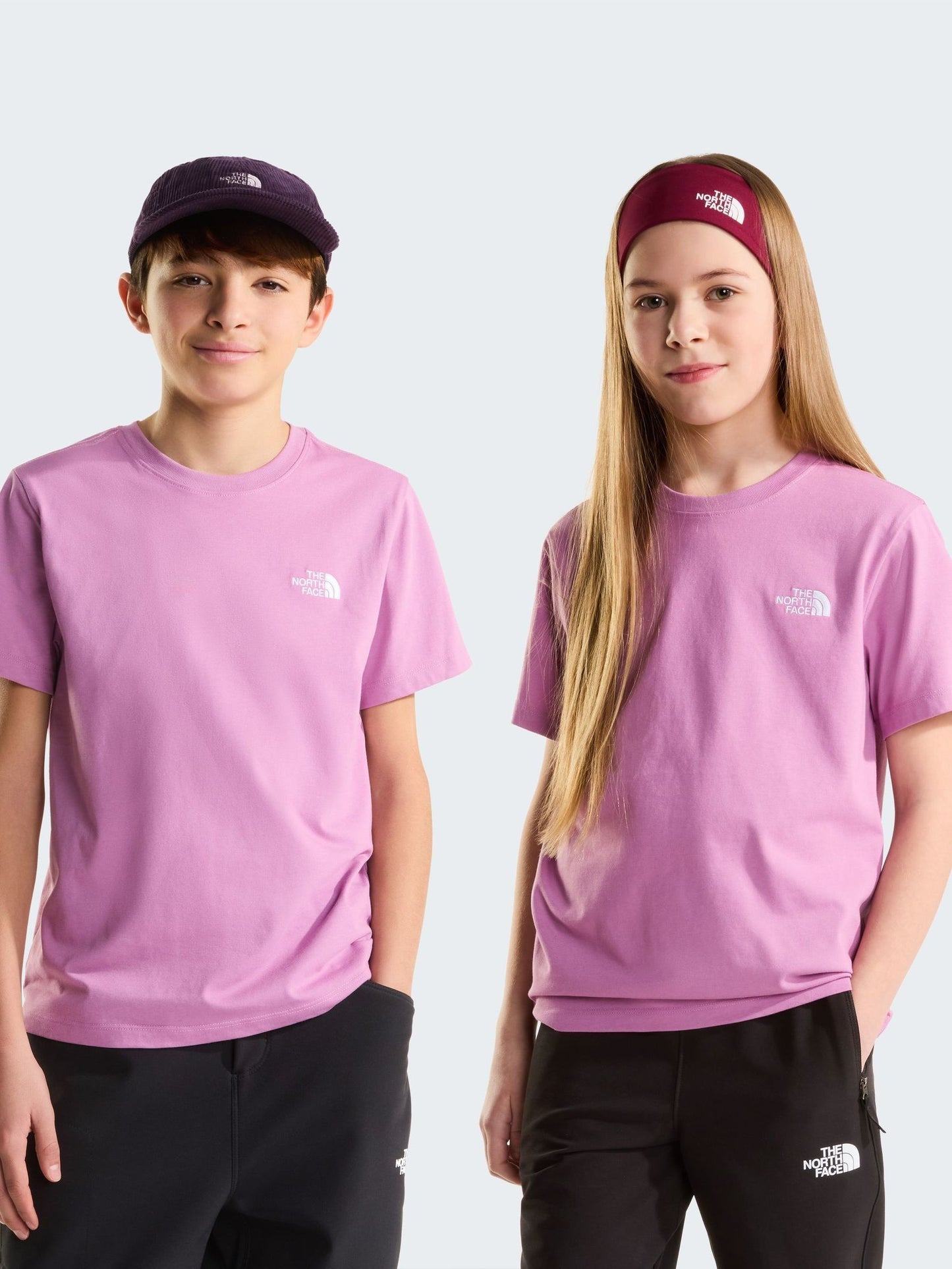 Dsiney Kidz - The North Face Pink Teen Evolution Simple Dome T-Shirt image 2