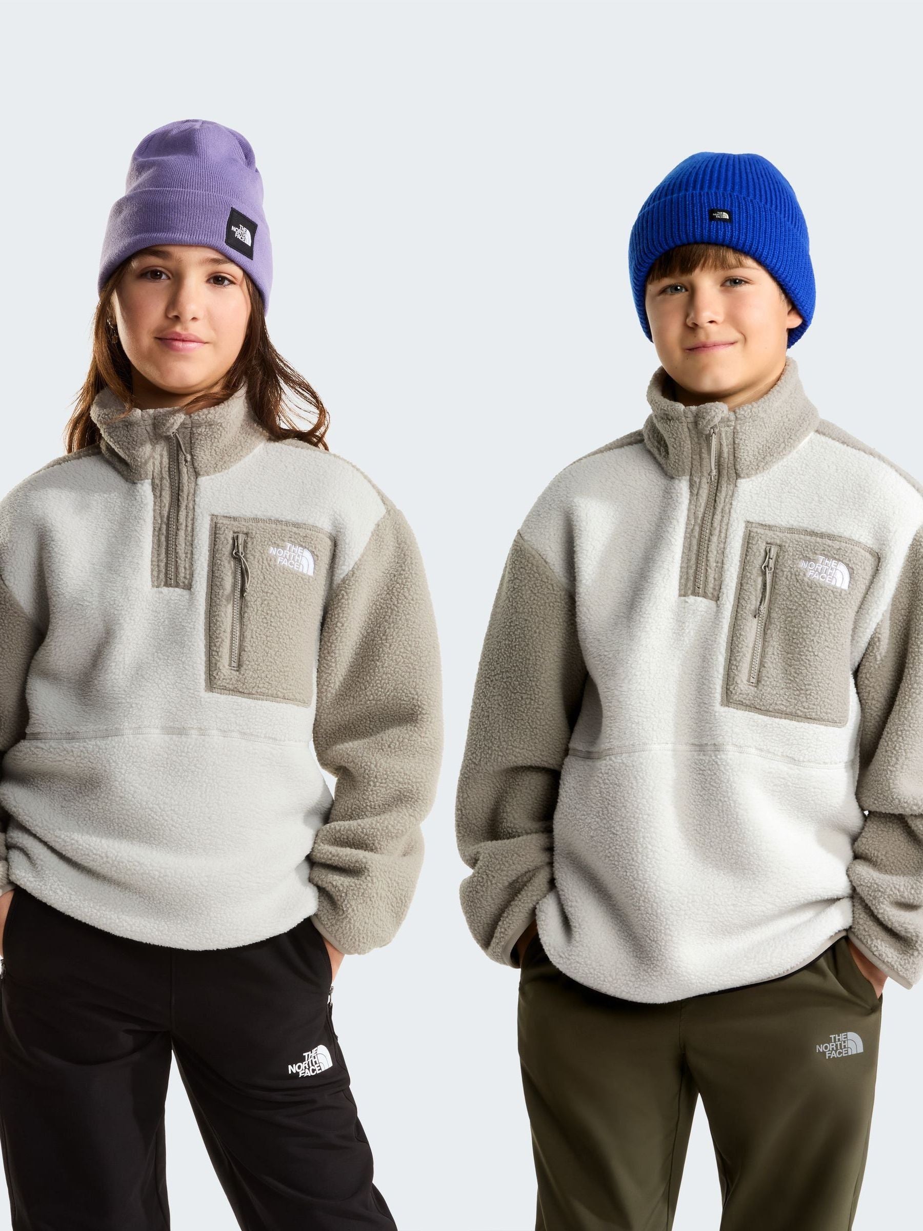 Dsiney Kidz - The North Face Grey Yumiori 1/4 Zip Fleece image 1