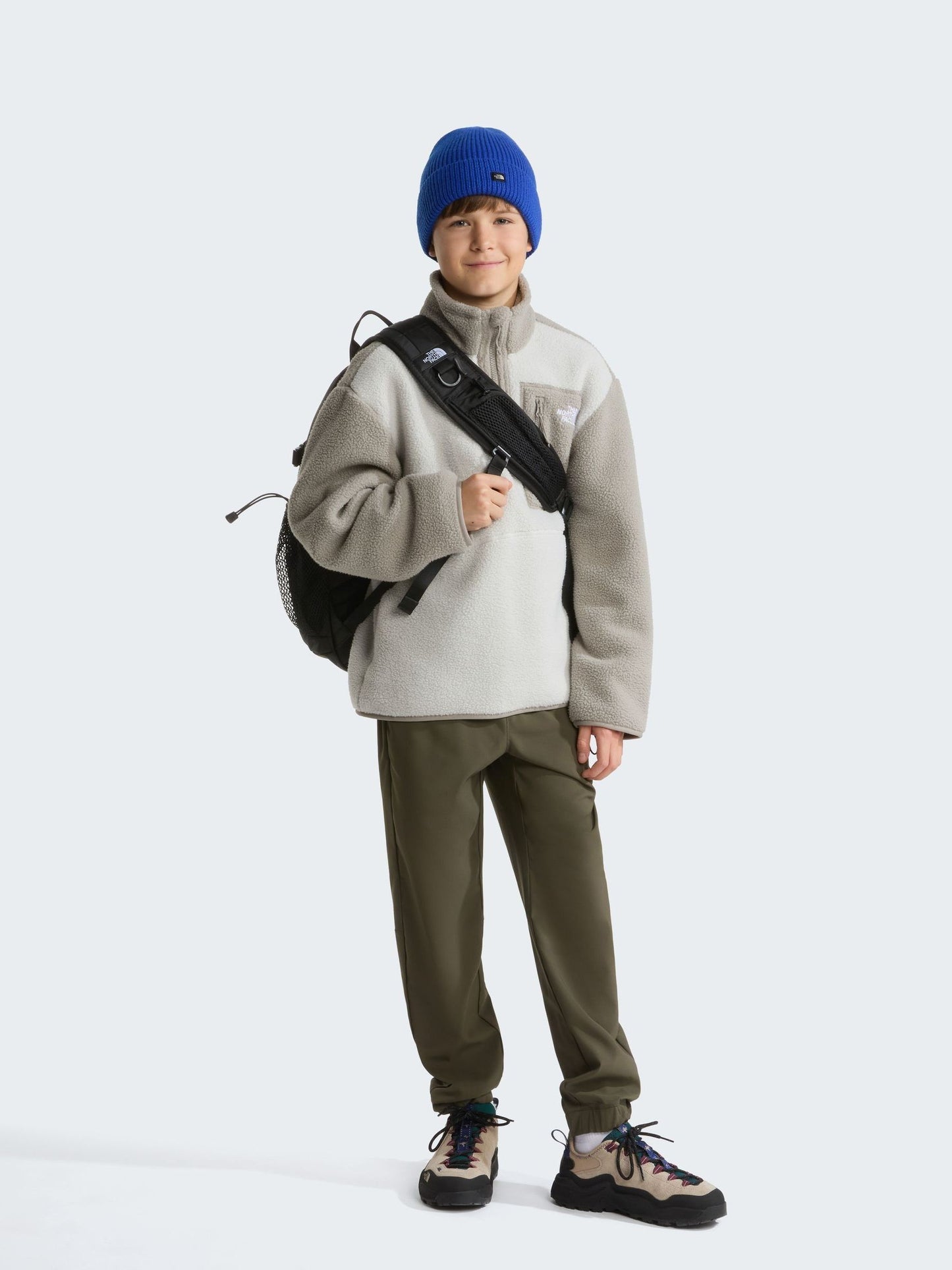Dsiney Kidz - The North Face Grey Yumiori 1/4 Zip Fleece image 2