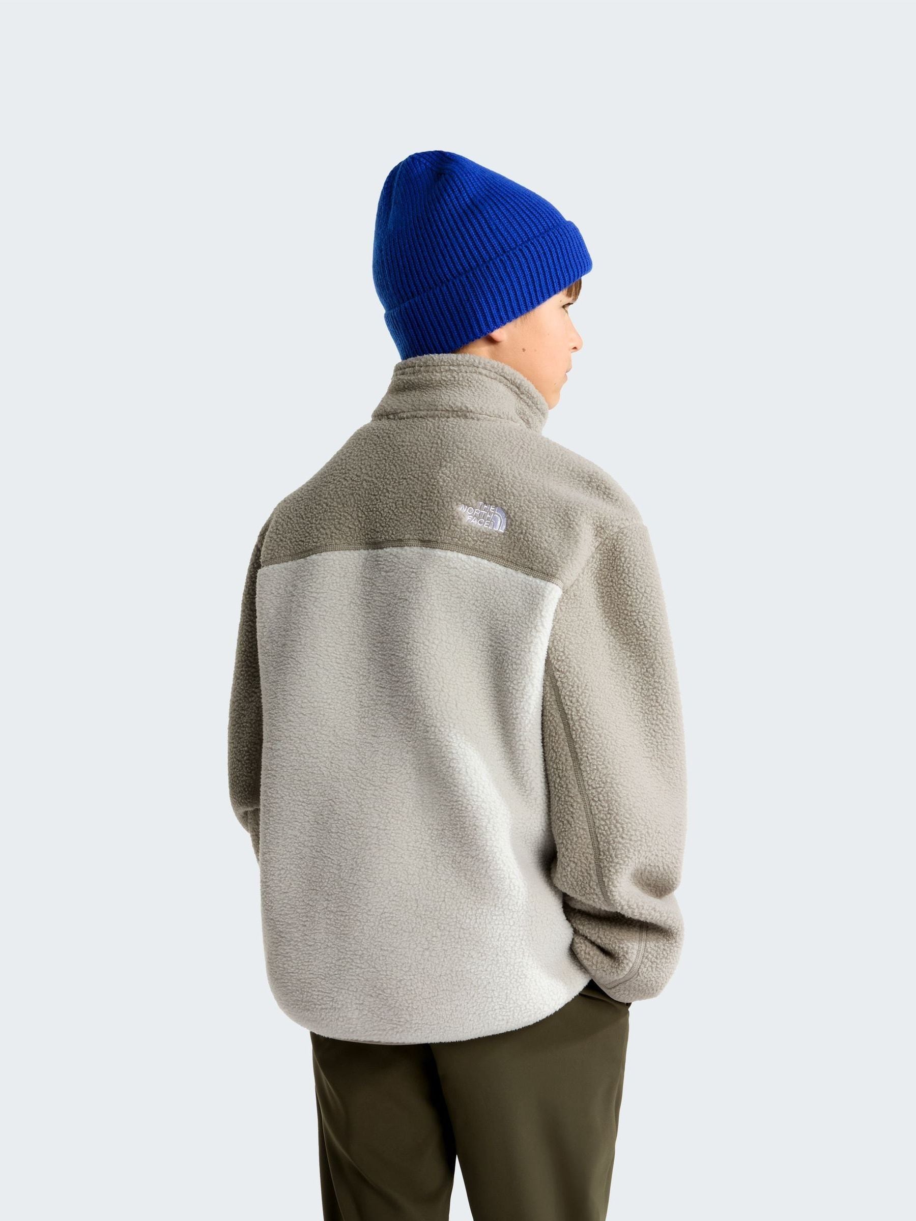 Dsiney Kidz - The North Face Grey Yumiori 1/4 Zip Fleece image 3