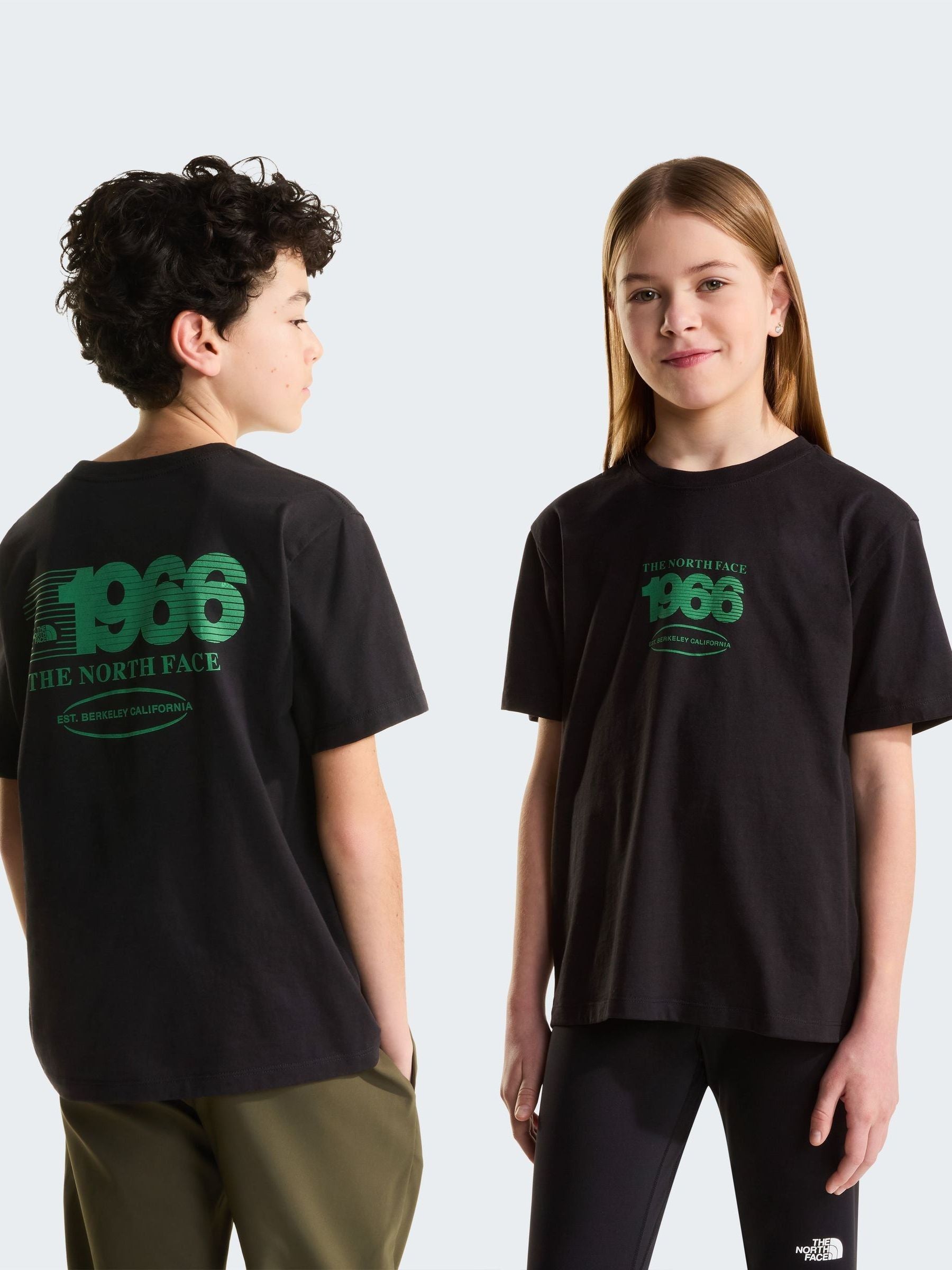 Dsiney Kidz - The North Face Black Teen Track Relaxed Graphic T-Shirt image 2