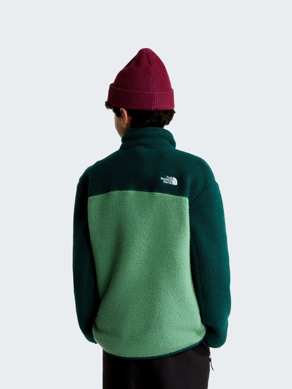 Dsiney Kidz - The North Face Green Yumiori 1/4 Zip Fleece image 3