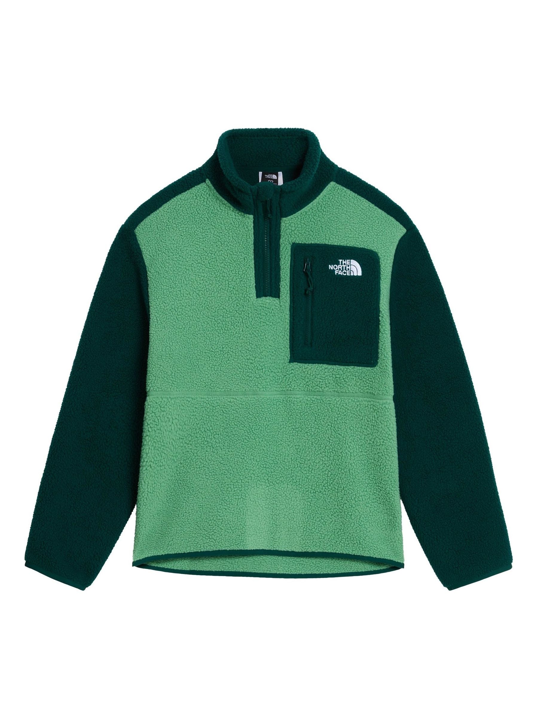 Dsiney Kidz - The North Face Green Yumiori 1/4 Zip Fleece image 4