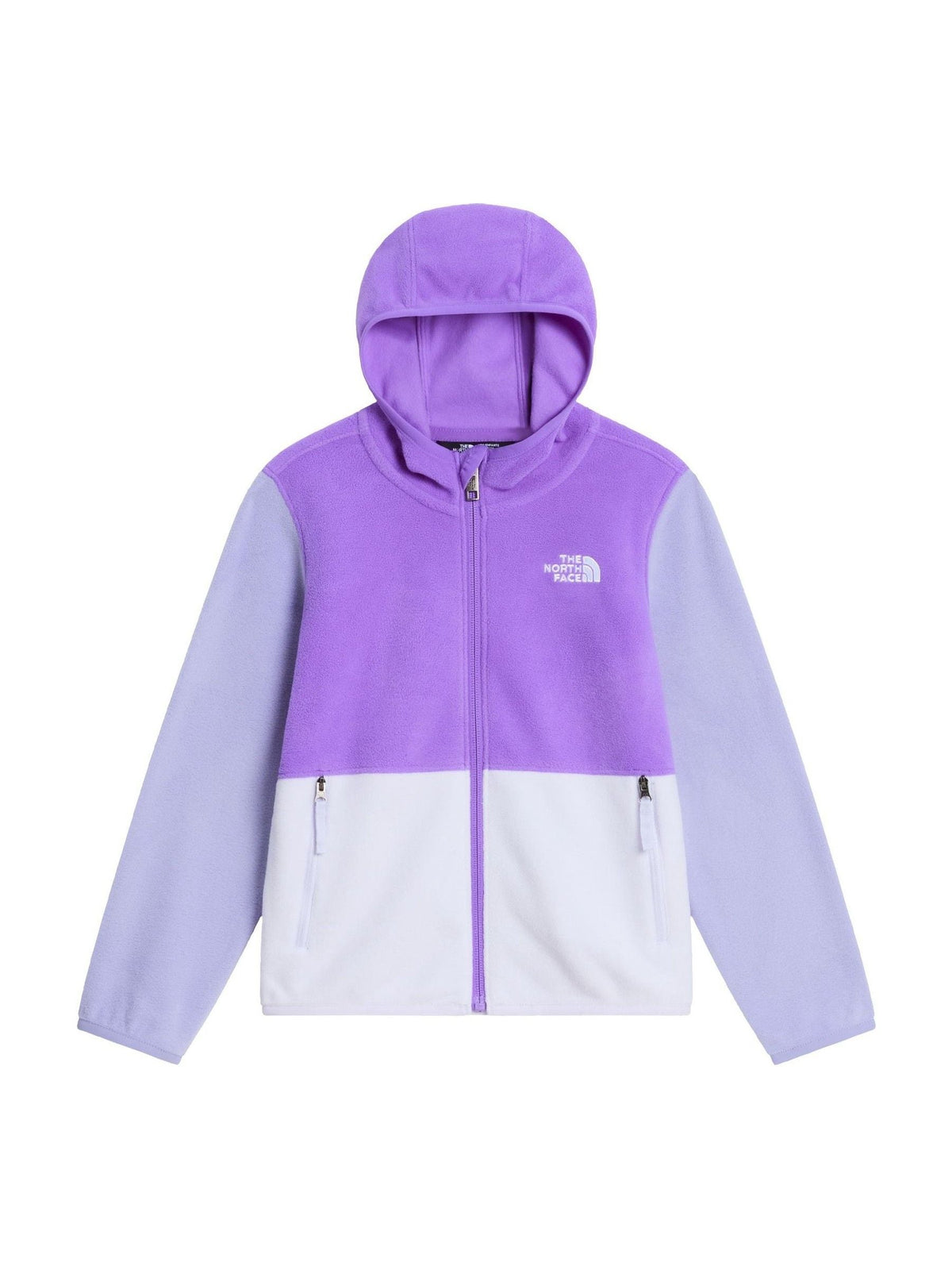 Dsiney Kidz - The North Face Purple Kids Glacier Full Zip Hooded Fleece image 5