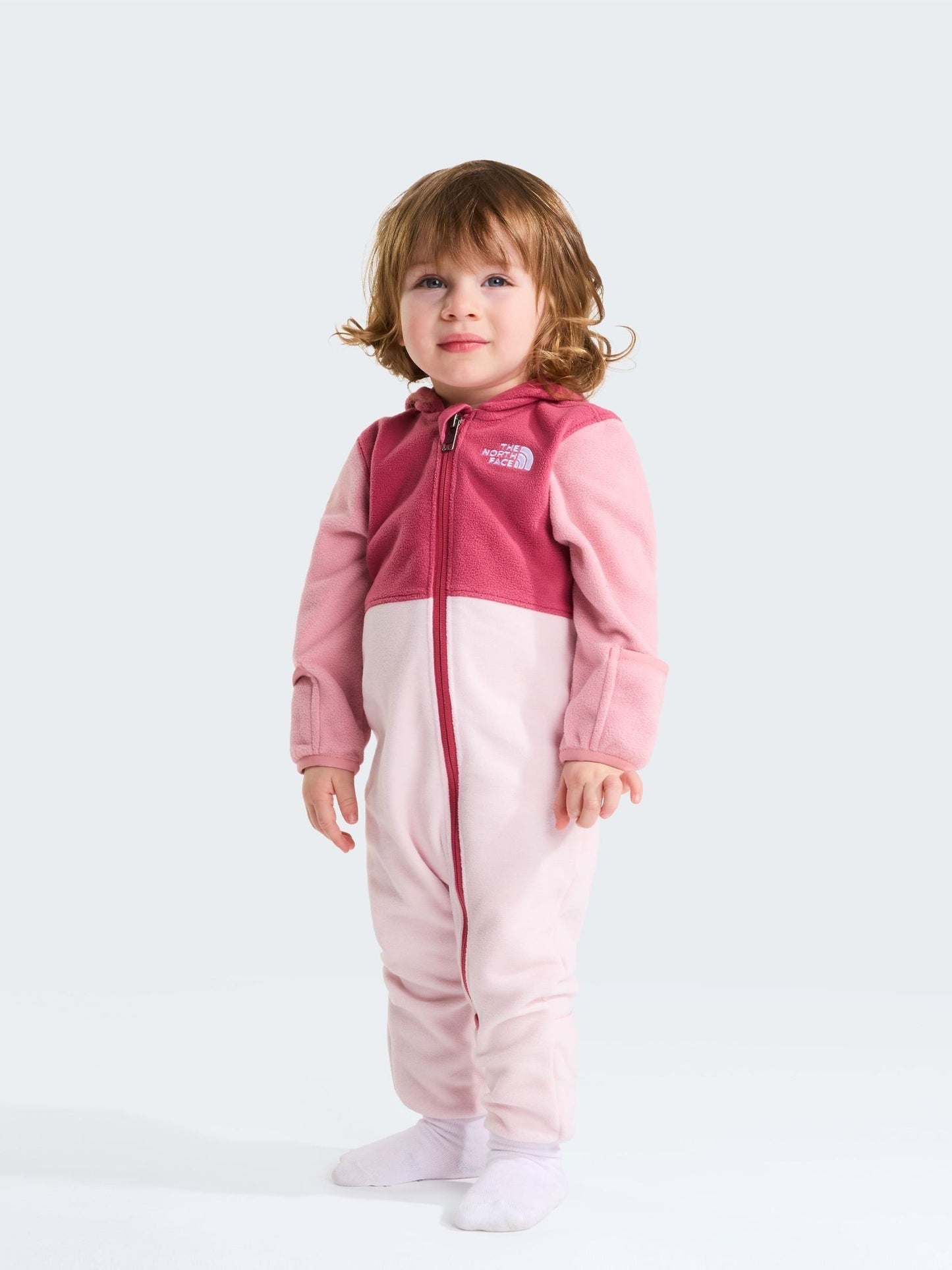 Dsiney Kidz - The North Face Red Glacier Fleece One Piece Suit image 1