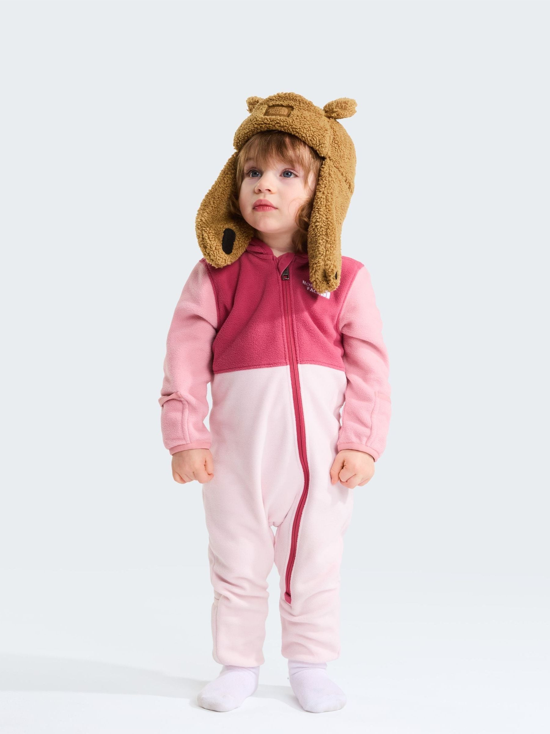 Dsiney Kidz - The North Face Red Glacier Fleece One Piece Suit image 3