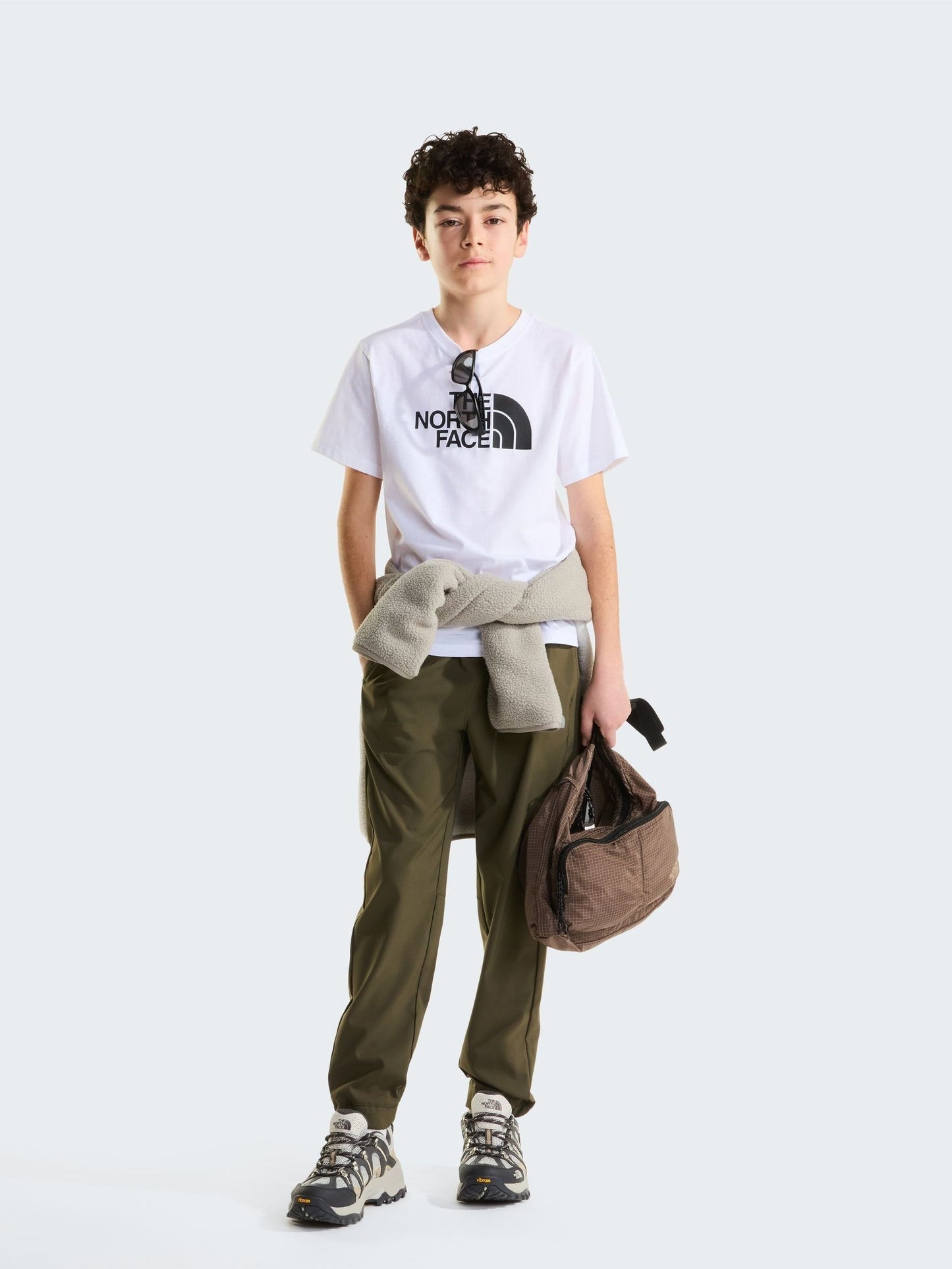 Dsiney Kidz - The North Face White Teen Evolution Half Dome T-Shirt image 3
