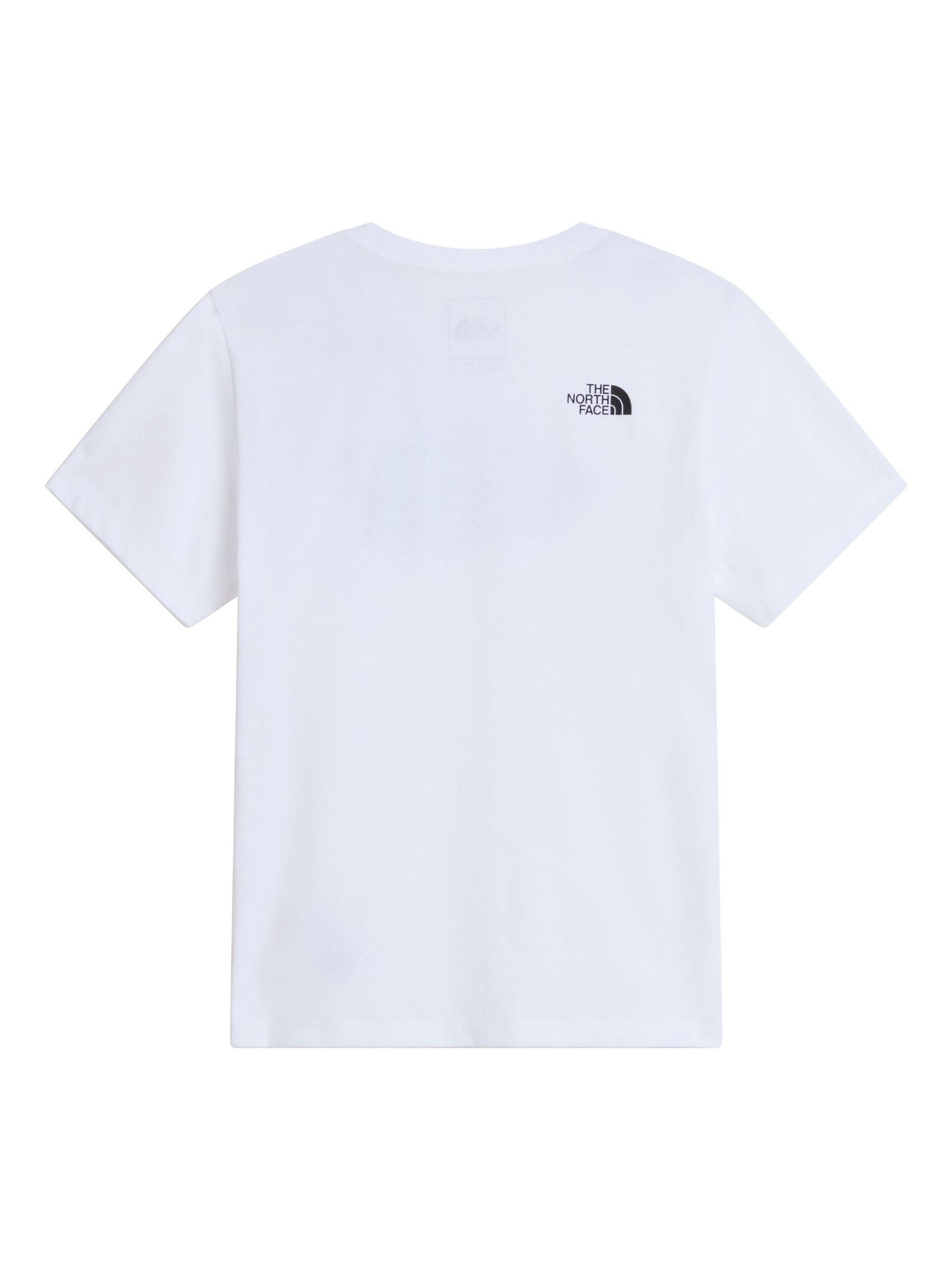 Dsiney Kidz - The North Face White Teen Evolution Half Dome T-Shirt image 5
