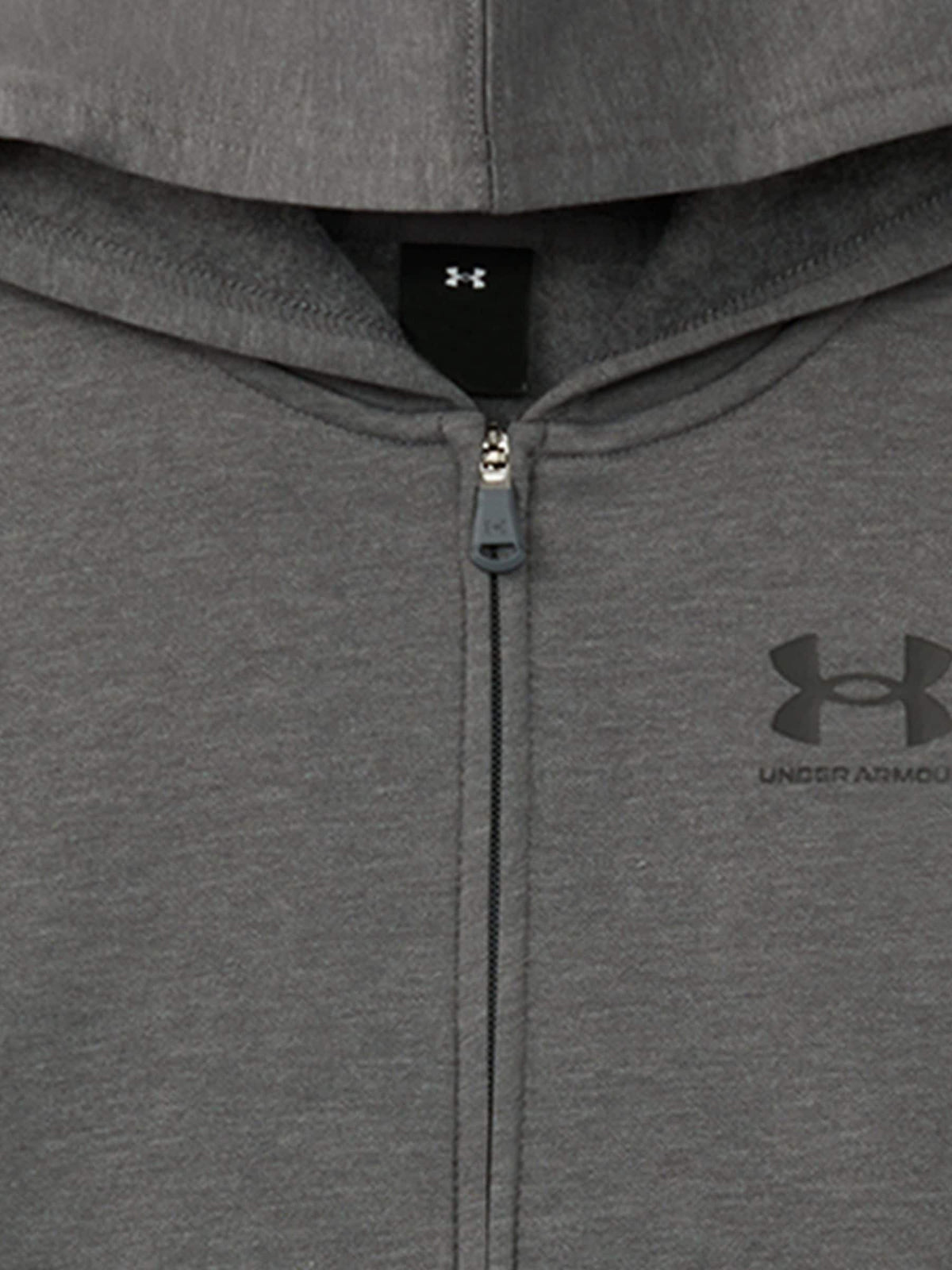 Under Armour Grey Rival Branded Logo Full Zip Fleece Hoodie Set - image 5