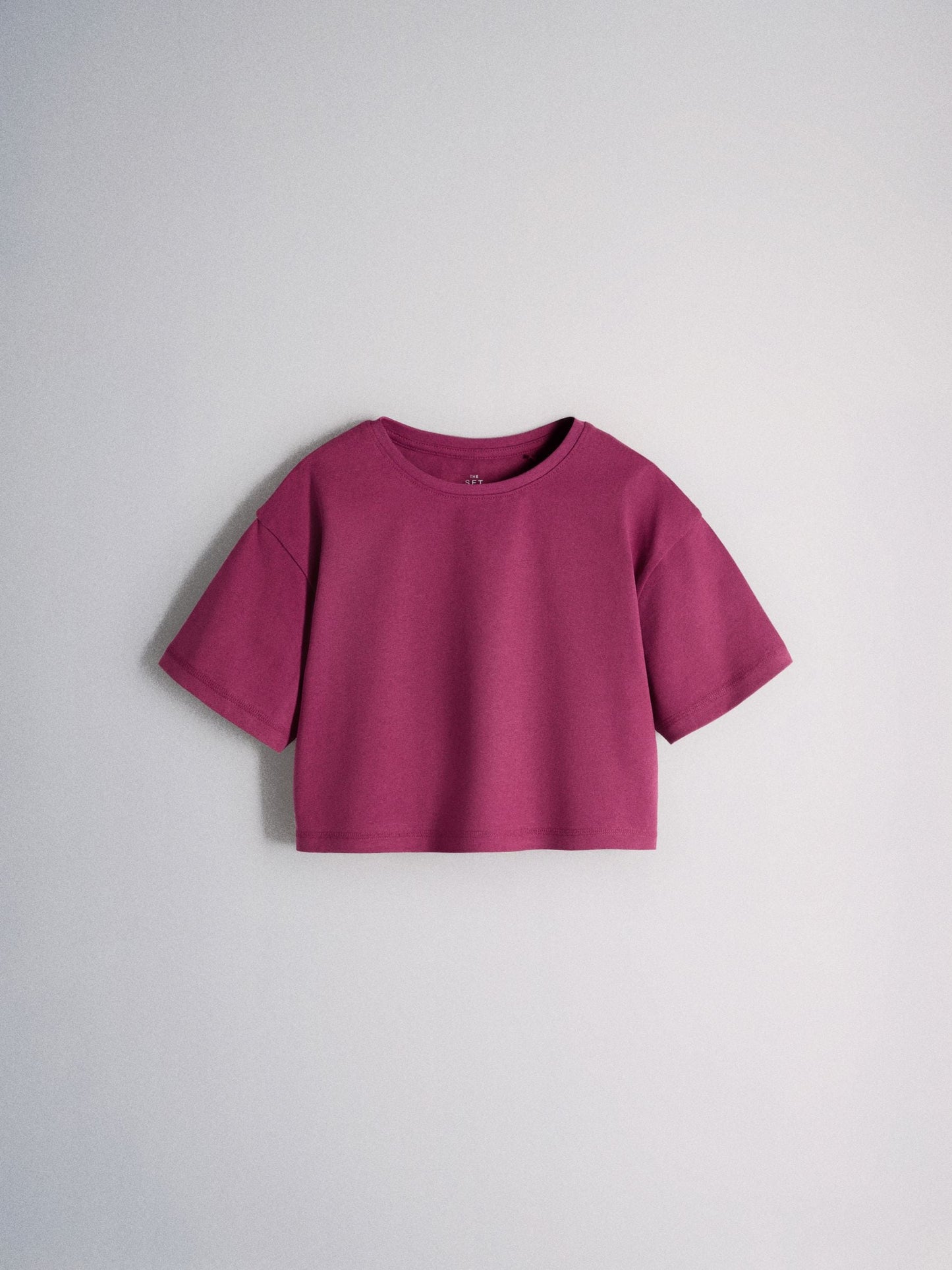 Dsiney Kidz - The Set 5 Pack Cropped Oversized T-Shirt Pink/Purple/White image 11