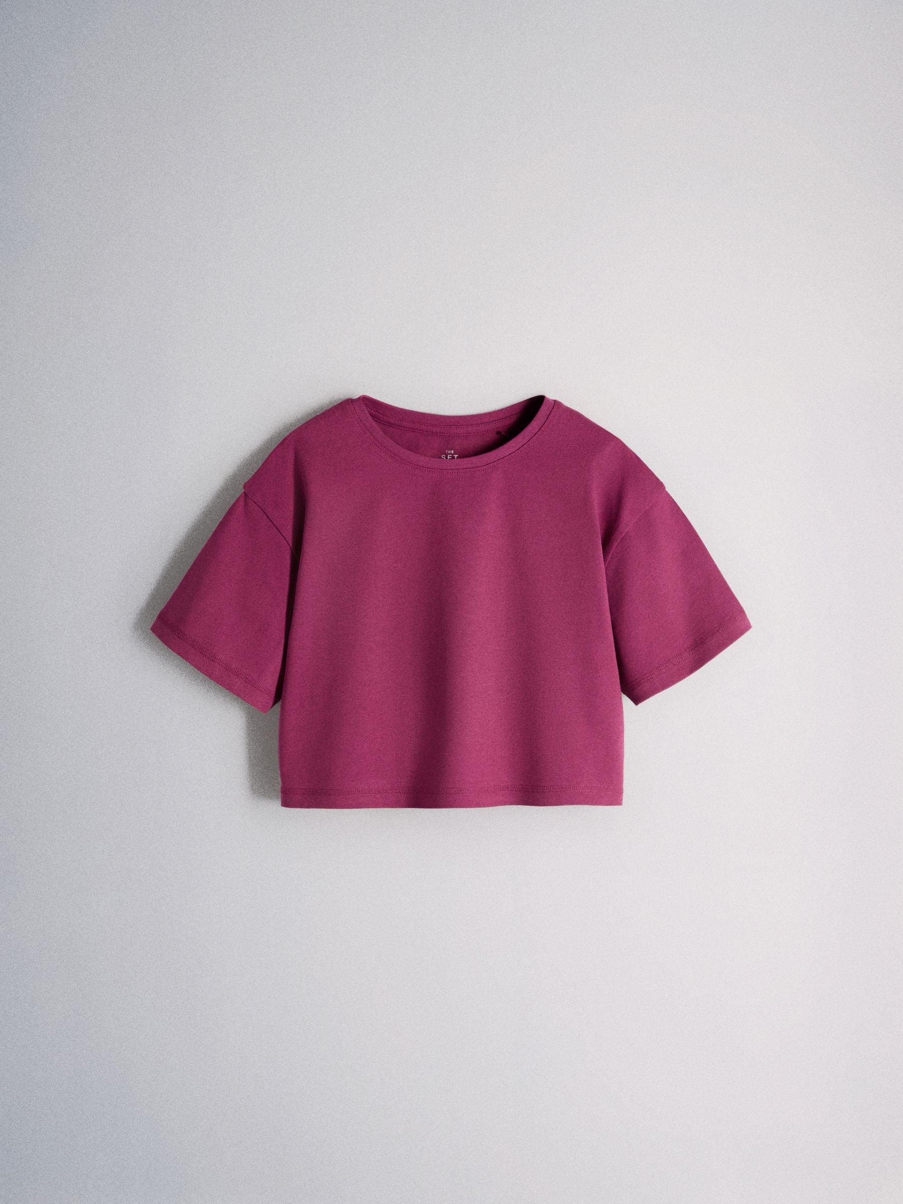 Dsiney Kidz - The Set 5 Pack Cropped Oversized T-Shirt Pink/Purple/White image 11