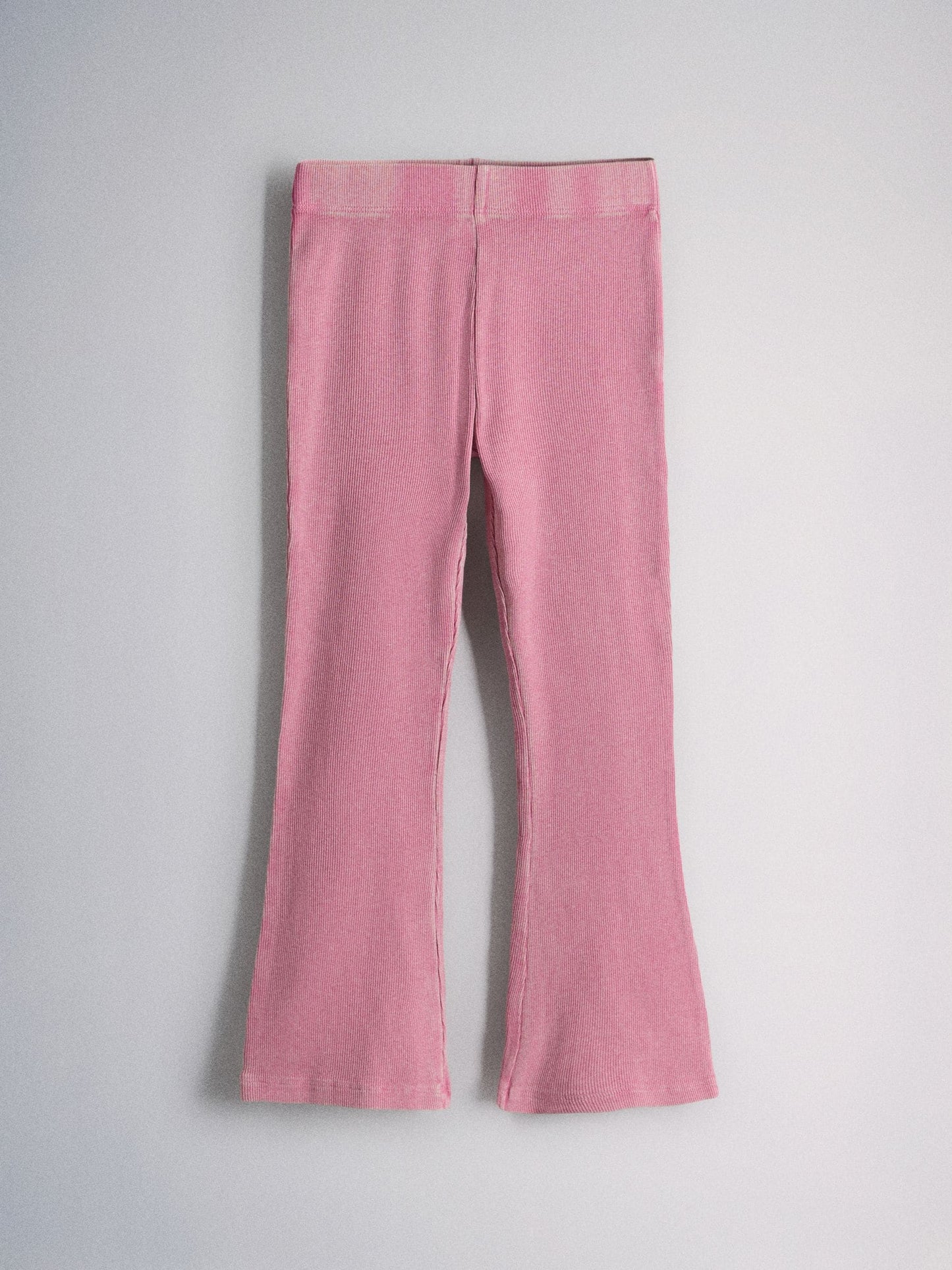 Dsiney Kidz - The Set 2 Pack Washed Jersey Short Sleeve T-Shirts and Rib Kickflare Leggings Pink image 11