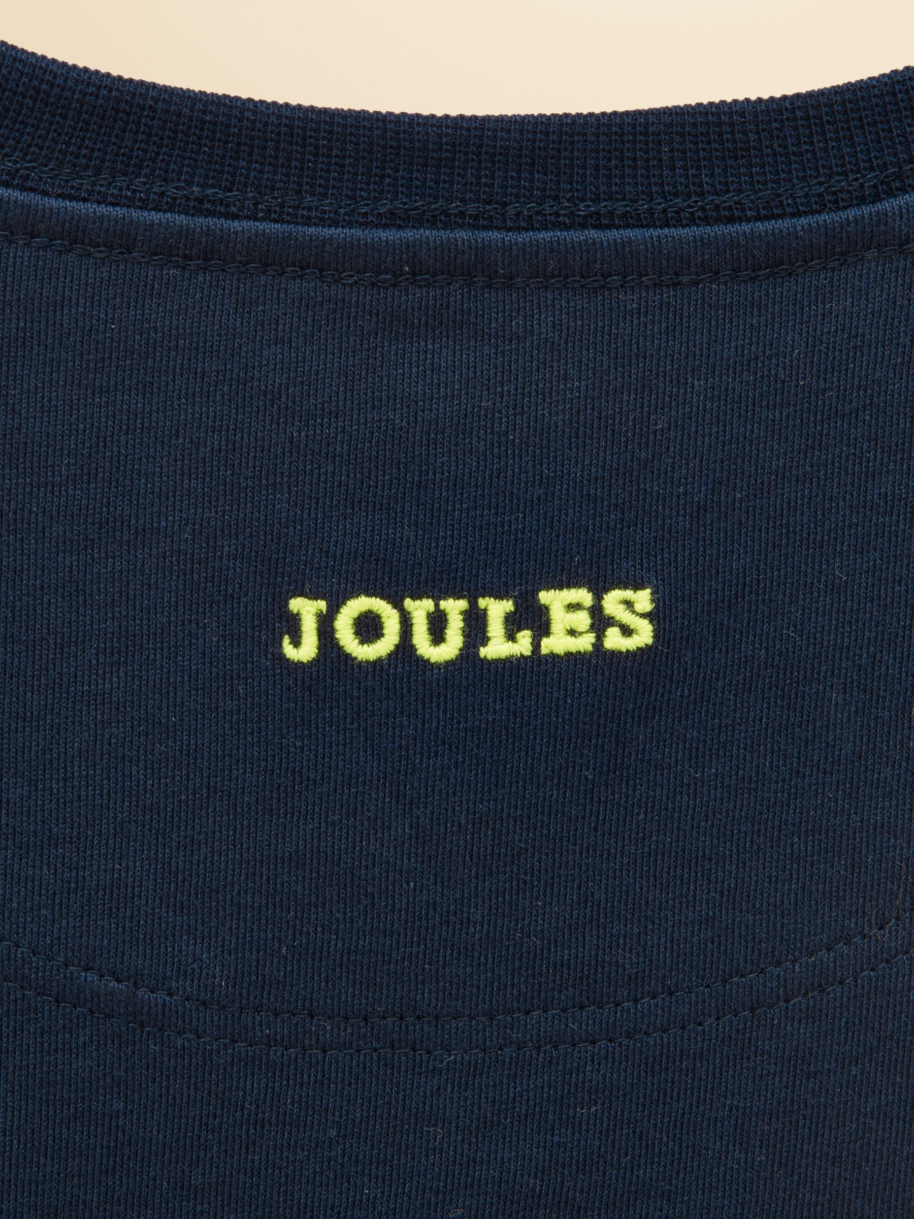 Dsiney Kidz - Joules Boys' Finlay Navy Long Sleeve Superstitch Graphic T-Shirt image 5