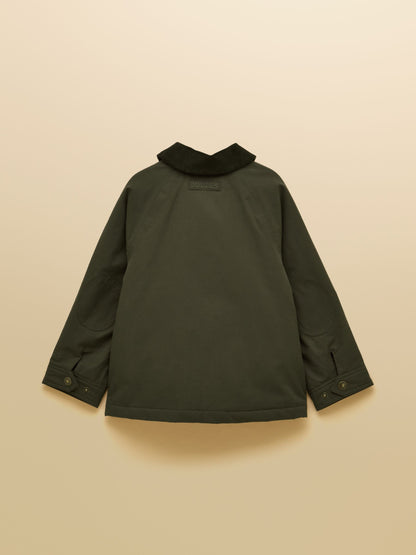 Joules Boys' Kingsley Dark Green Barn Jacket - image 4