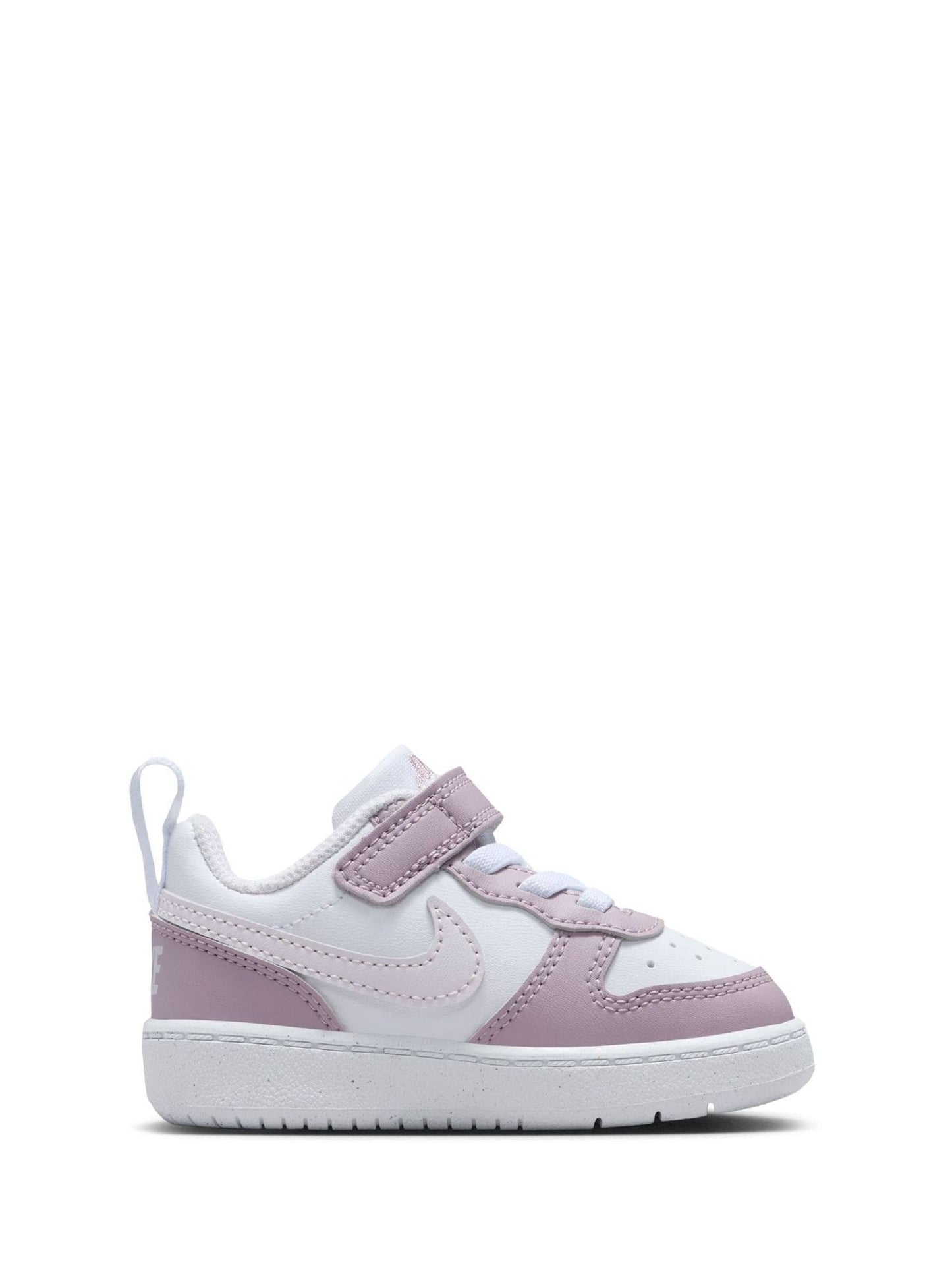 Nike Lilac/Pink Infant Court Borough Low Recraft Trainers image 3