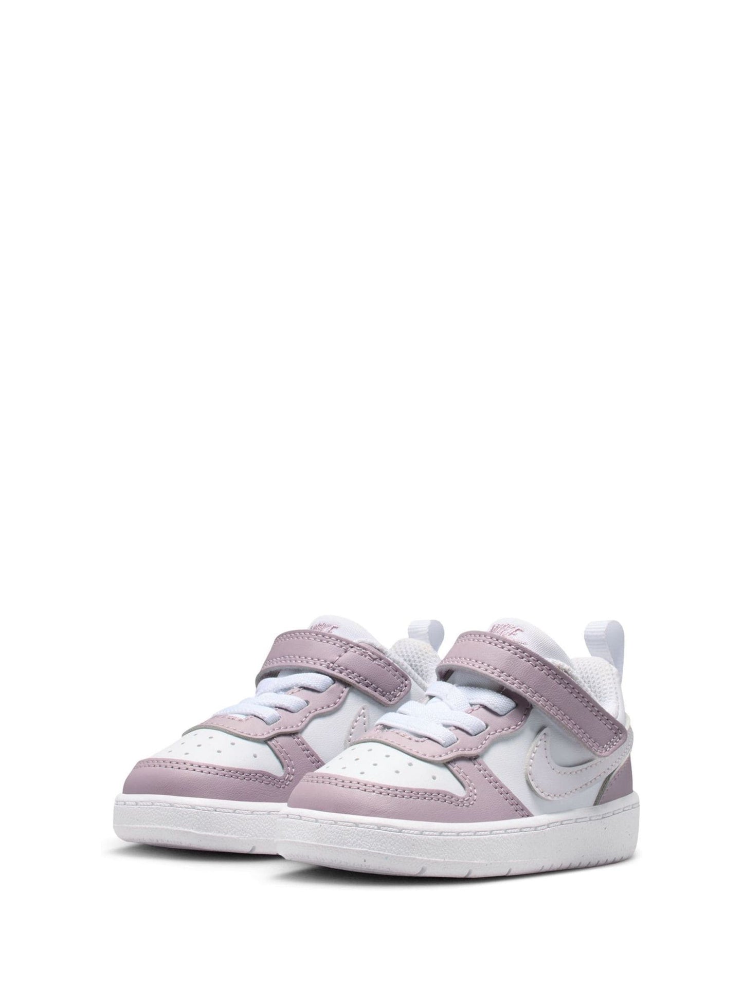 Nike Lilac/Pink Infant Court Borough Low Recraft Trainers image 5