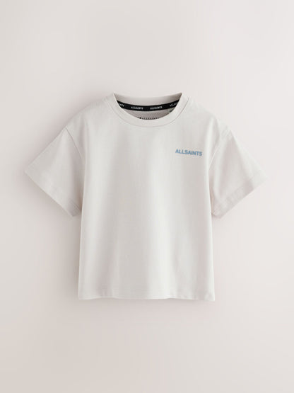 Dsiney Kidz - smALLSAINTS Multi Logo Crew Relaxed Younger 3 Pack T-Shirts image 5