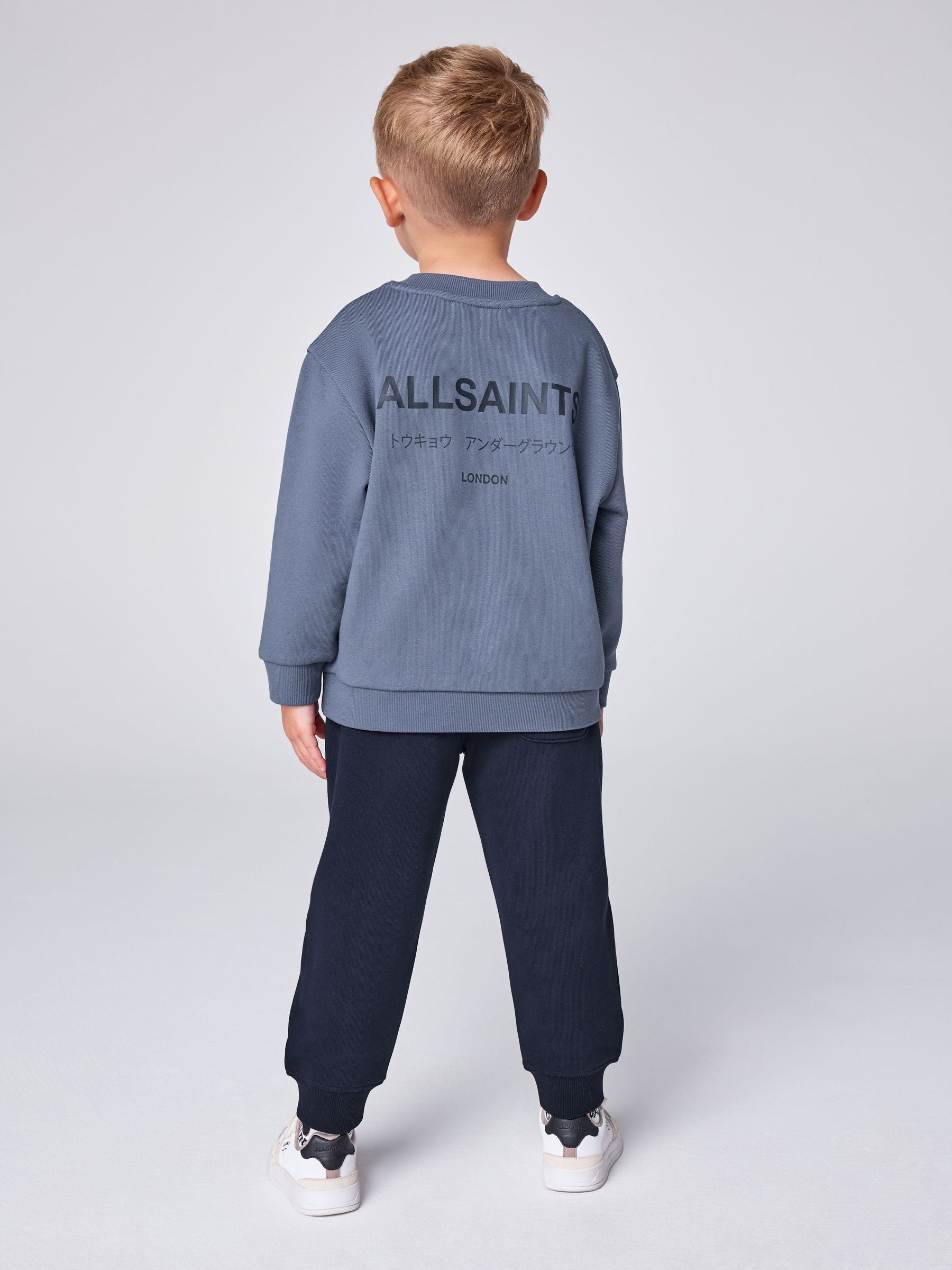 Dsiney Kidz - smALLSAINTS Blue Underground Oversized Sweatshirt and Joggers Set image 2