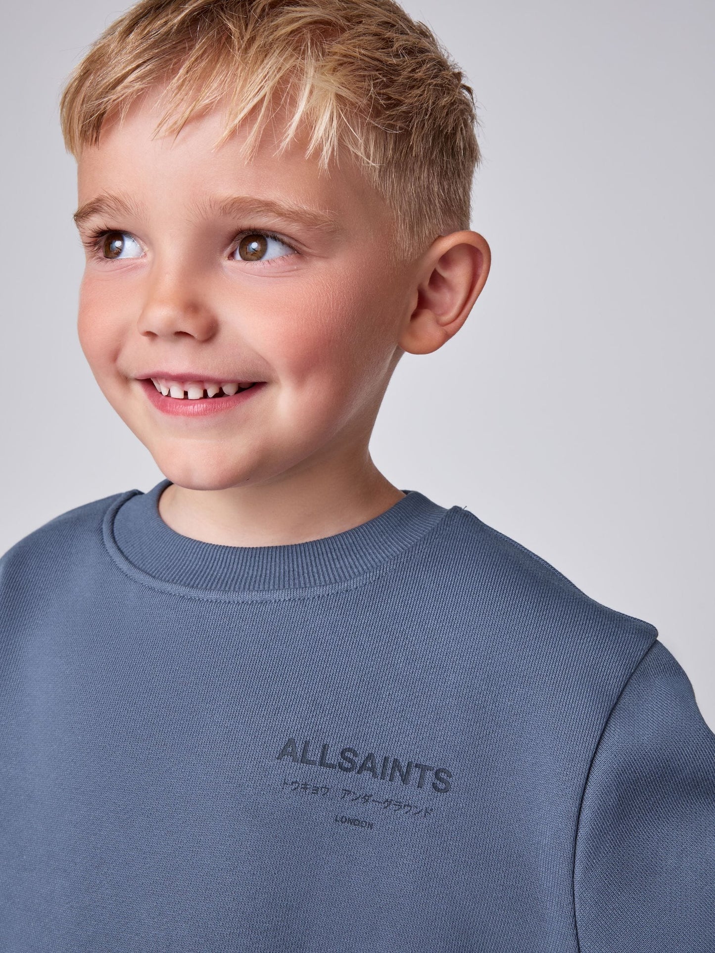 Dsiney Kidz - smALLSAINTS Blue Underground Oversized Sweatshirt and Joggers Set image 3