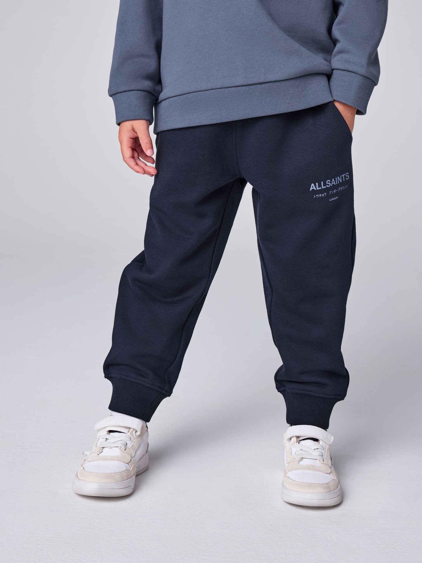 Dsiney Kidz - smALLSAINTS Blue Underground Oversized Sweatshirt and Joggers Set image 4